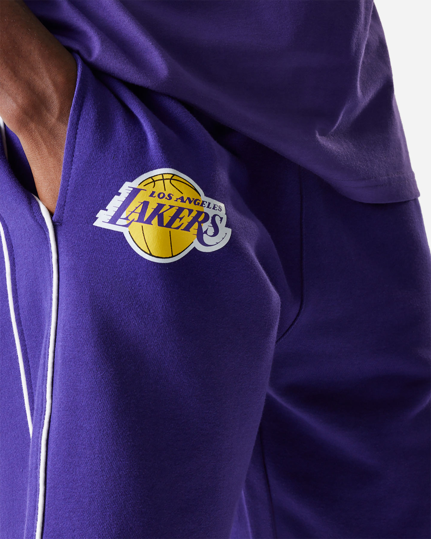 Pantaloncini basket NEW ERA LOS ANGELES LAKERS M - Viola - 2 | Cisalfa Sport