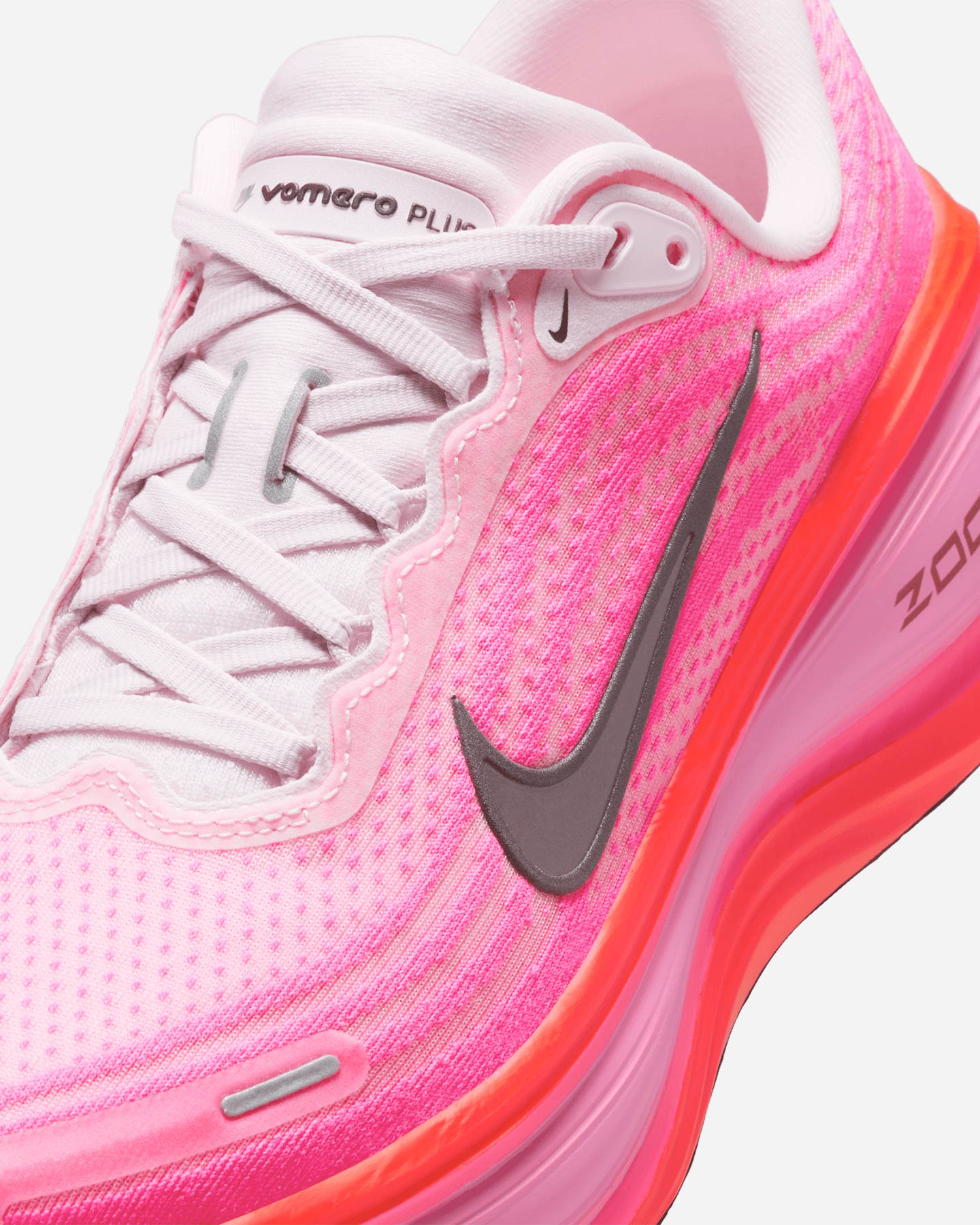 Scarpe running NIKE VOMERO PLUS W - Rosa - 5 | Cisalfa Sport