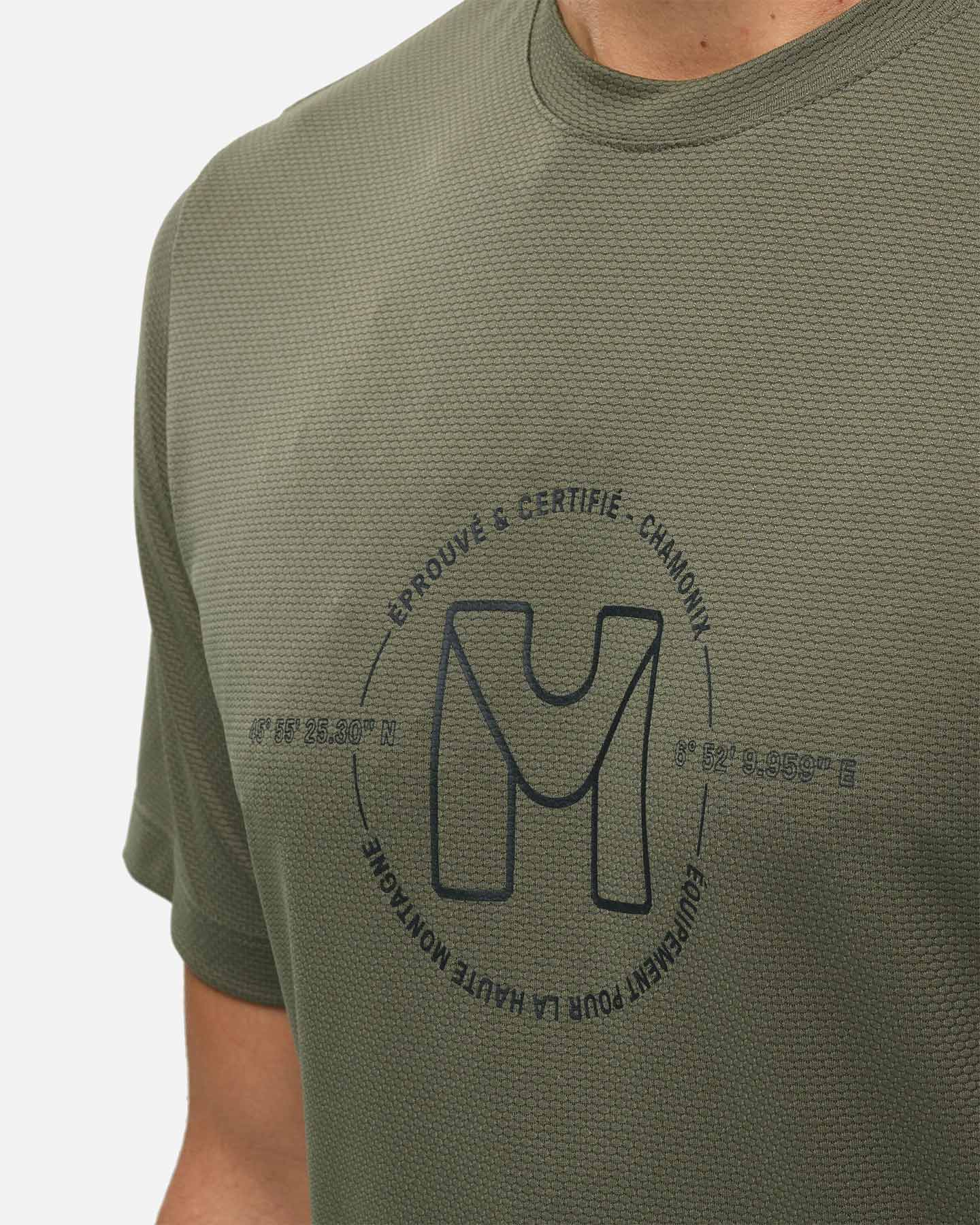 T-shirt MILLET UBIC LIGHT M - Verde - 4 | Cisalfa Sport