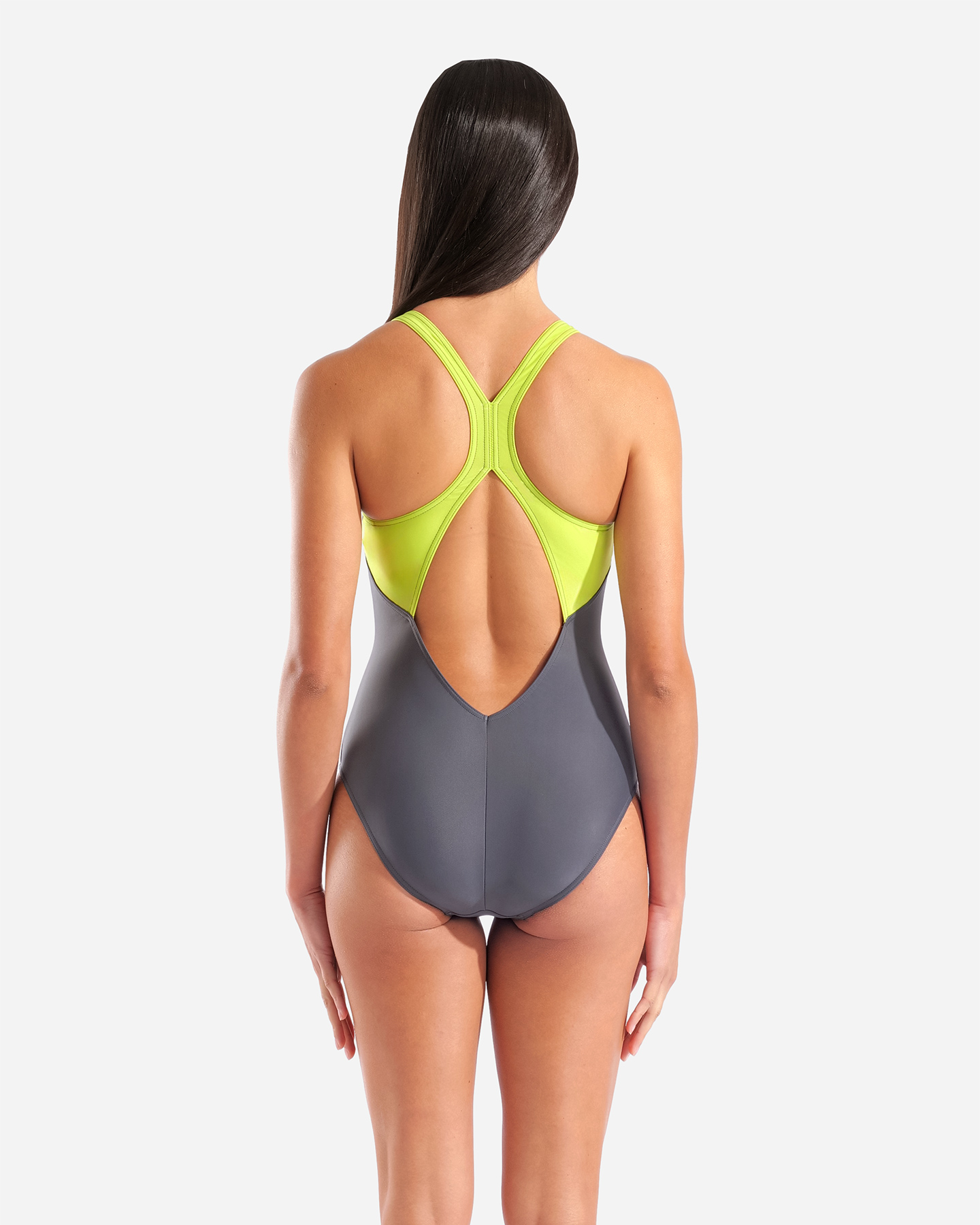 Costume piscina ARENA SCRATCHY W - Antracite - 1 | Cisalfa Sport