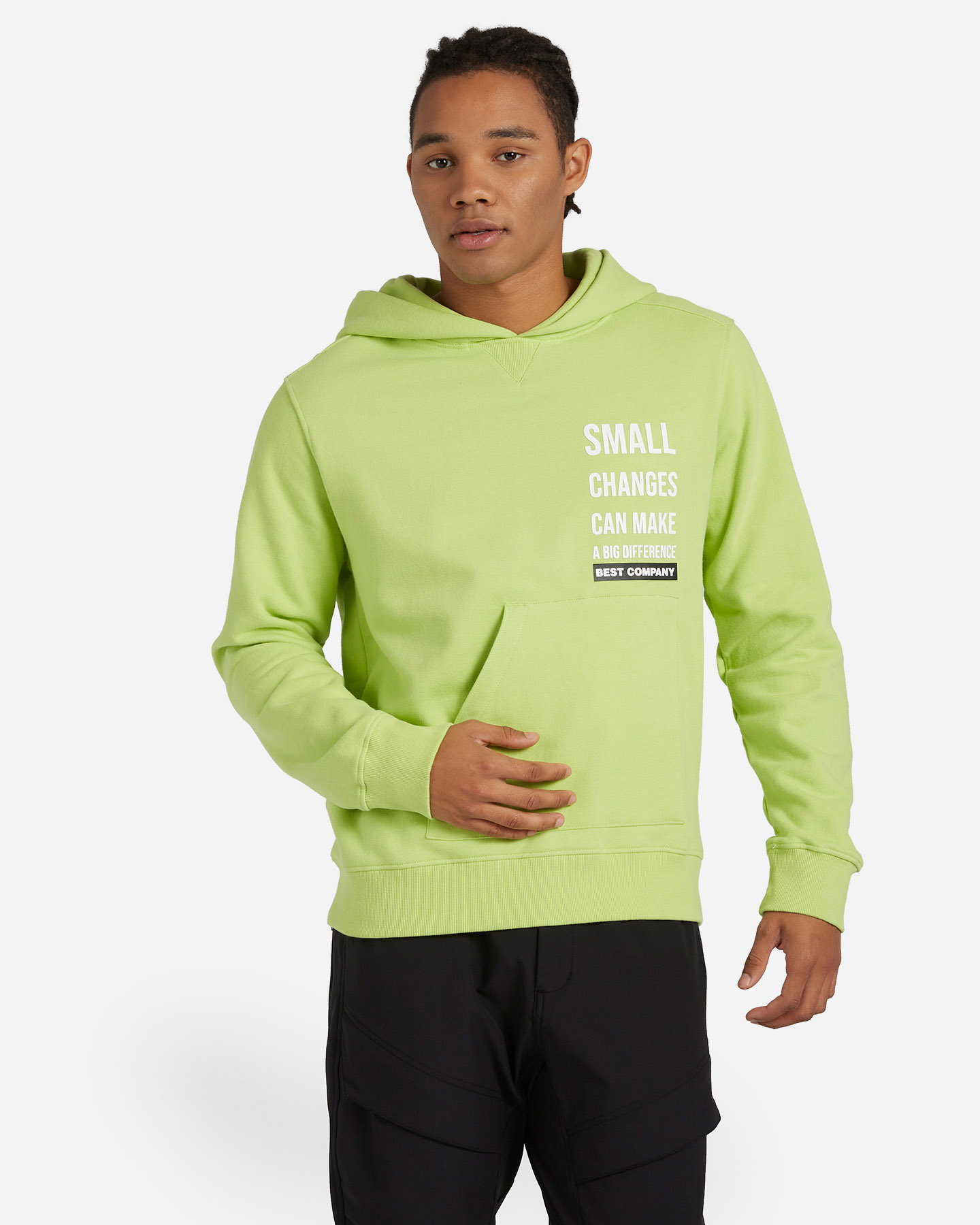 Felpa BEST COMPANY CLASSIC HOODIE M - Giallo - 0 | Cisalfa Sport