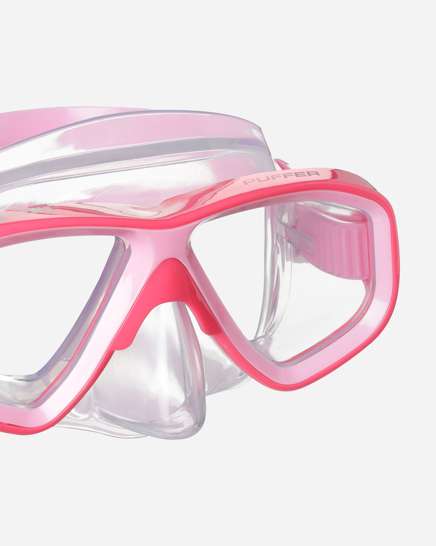 Maschera sub MARES PUFFER JR - Rosa - 1 | Cisalfa Sport