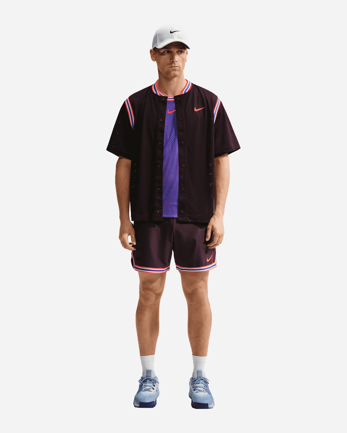 Giacca tennis NIKE DRI FIT SLAM CARLOS M - Viola - 1 | Cisalfa Sport