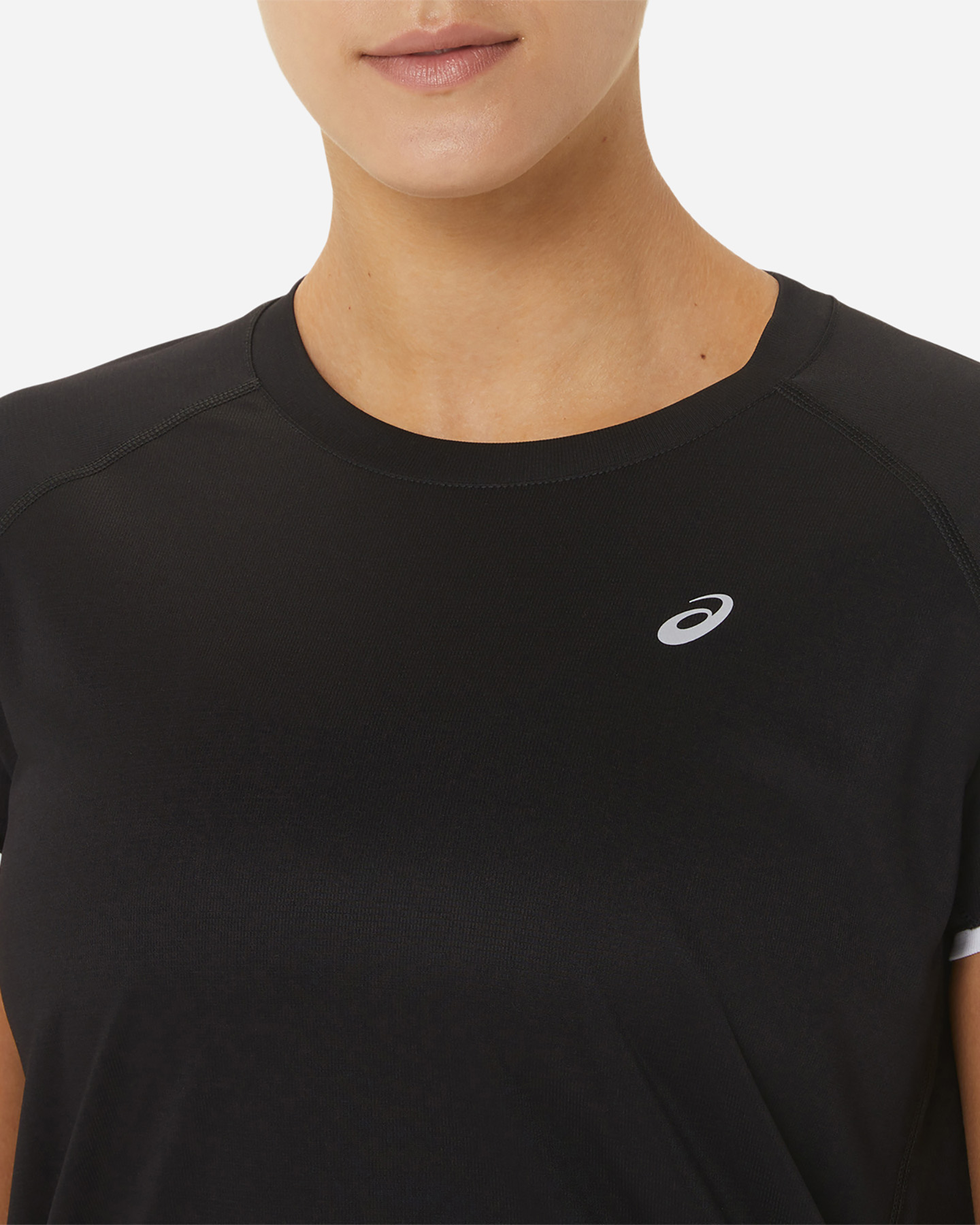T-shirt running ASICS ICON W - Nero - 3 | Cisalfa Sport