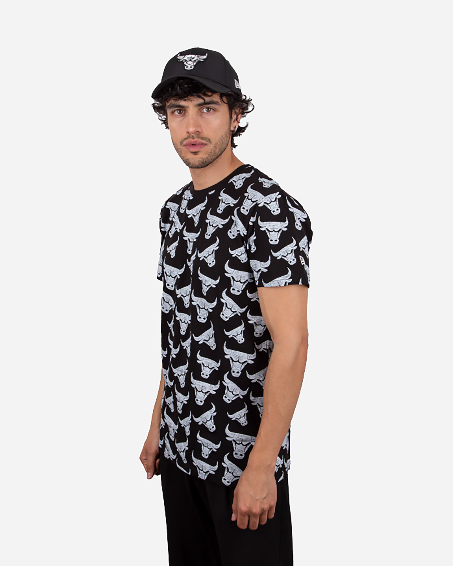 T-shirt NEW ERA NBA AOP DISTRESSD CHICAGO BULLS M - 0 | Cisalfa Sport