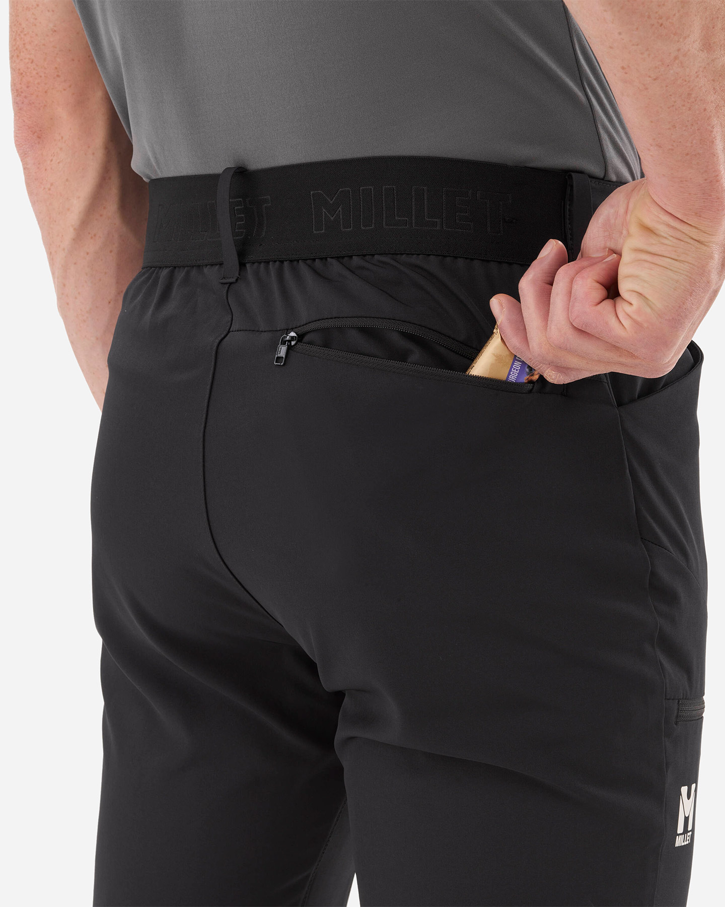 Pantalone outdoor MILLET WANAKA III M - Nero - 4 | Cisalfa Sport