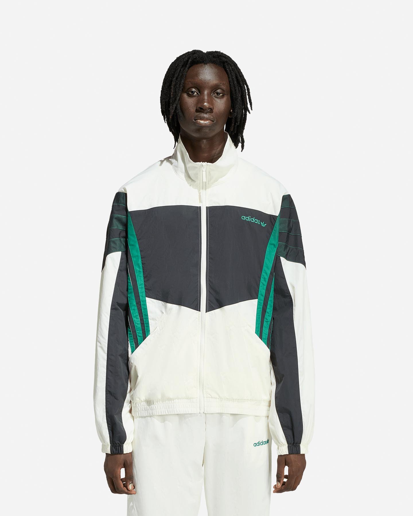 Felpa ADIDAS ORIGINALS SANTIAGO M - Bianco - 1 | Cisalfa Sport