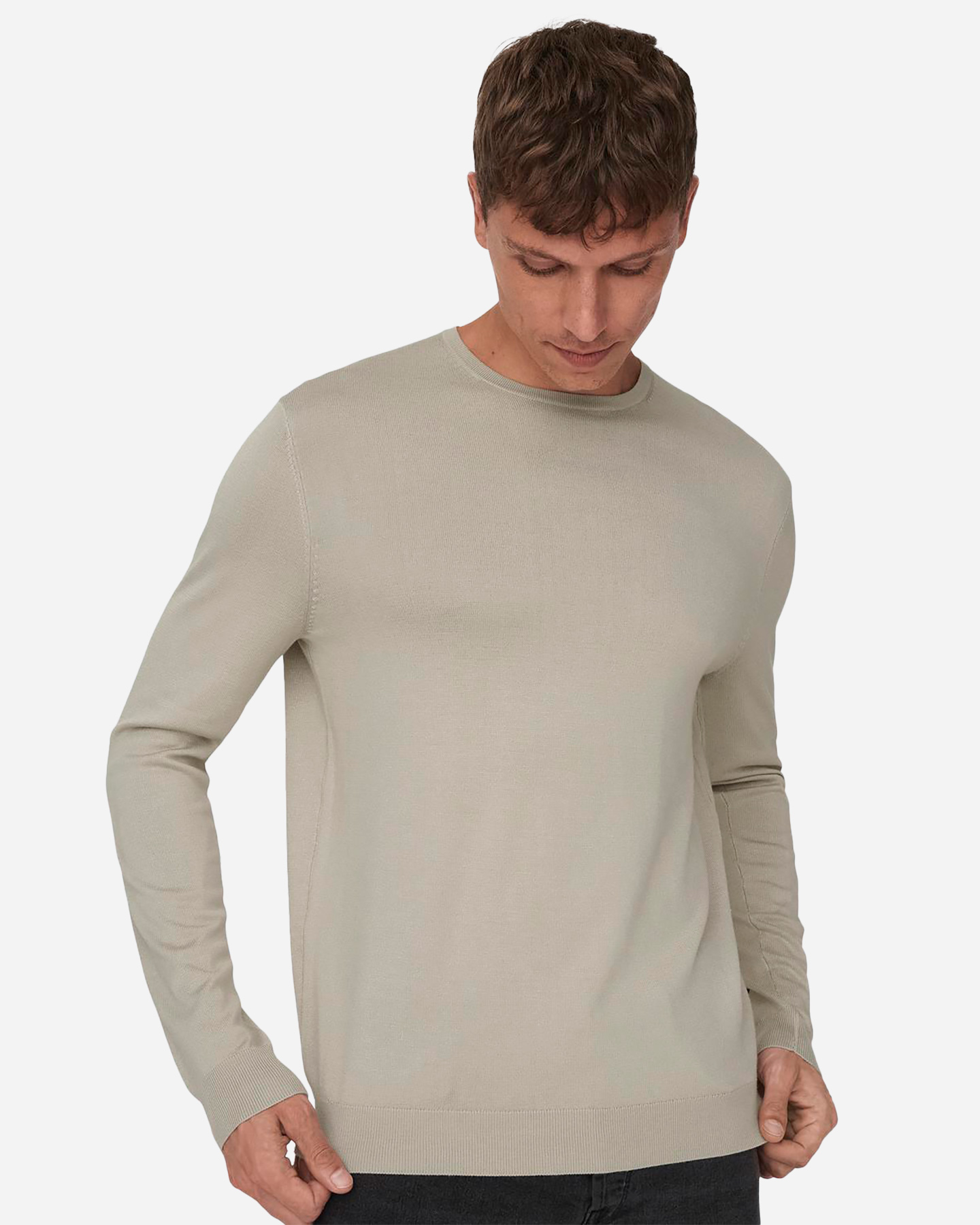 Maglione ONLY & SONS WYLER M - Beige - 5 | Cisalfa Sport
