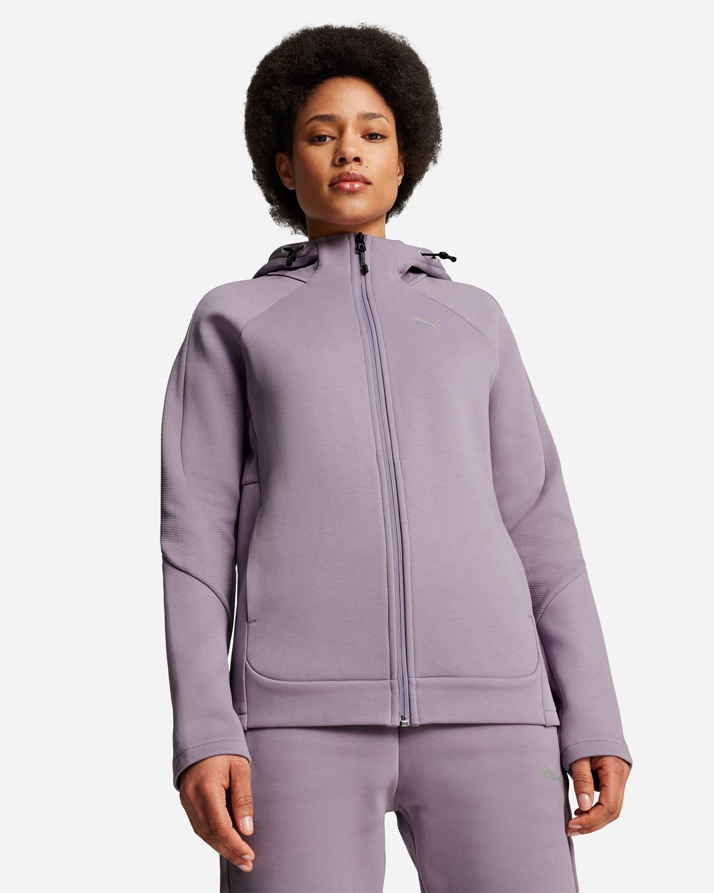 Felpa PUMA EVOSTRIPE W - Rosa - 2 | Cisalfa Sport