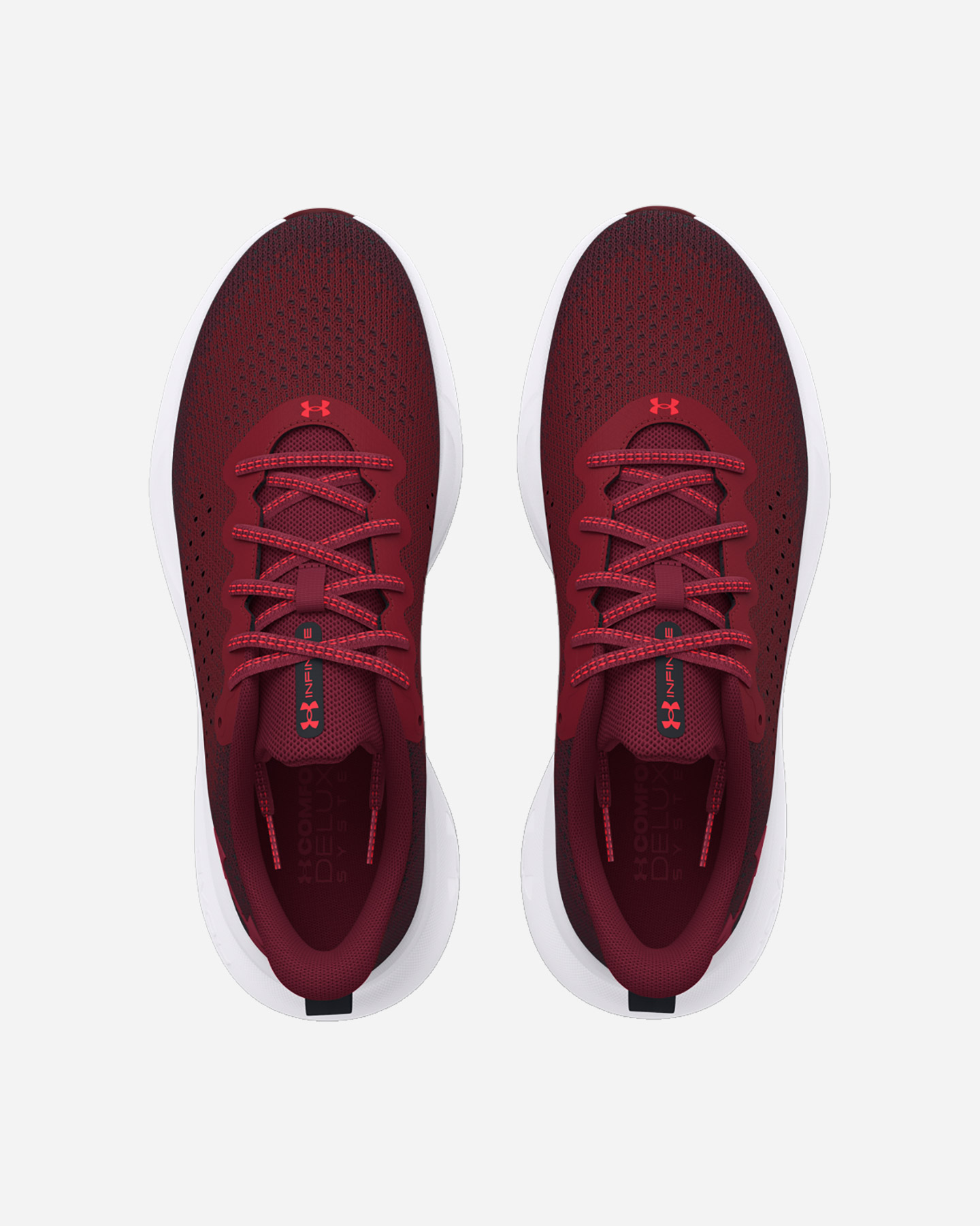 Scarpe running UNDER ARMOUR INFINITE M - Rosso - 3 | Cisalfa Sport