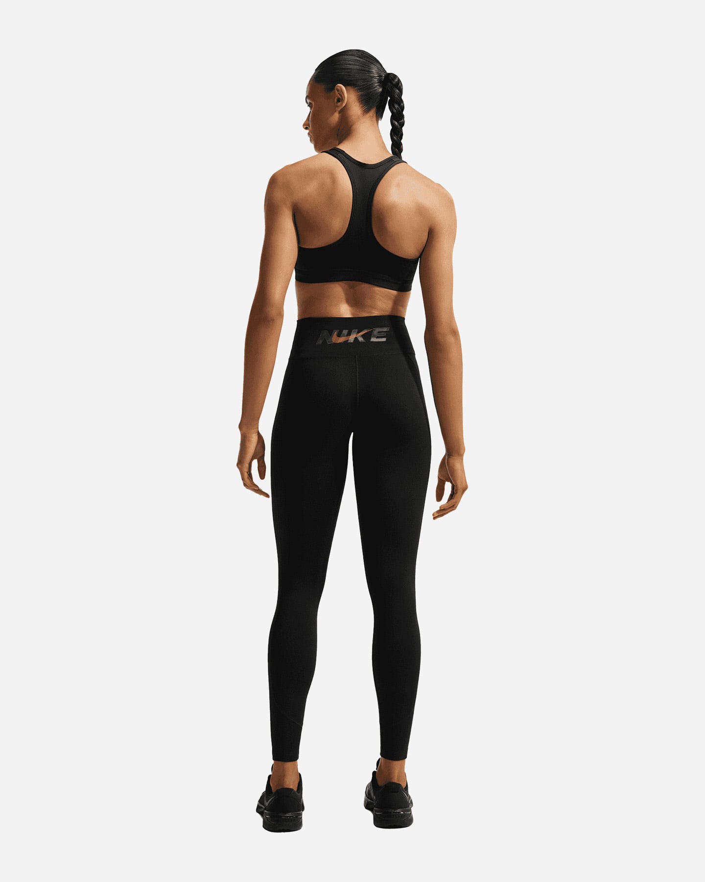 Leggings NIKE ONE BIG LOGO W - Nero - 2 | Cisalfa Sport