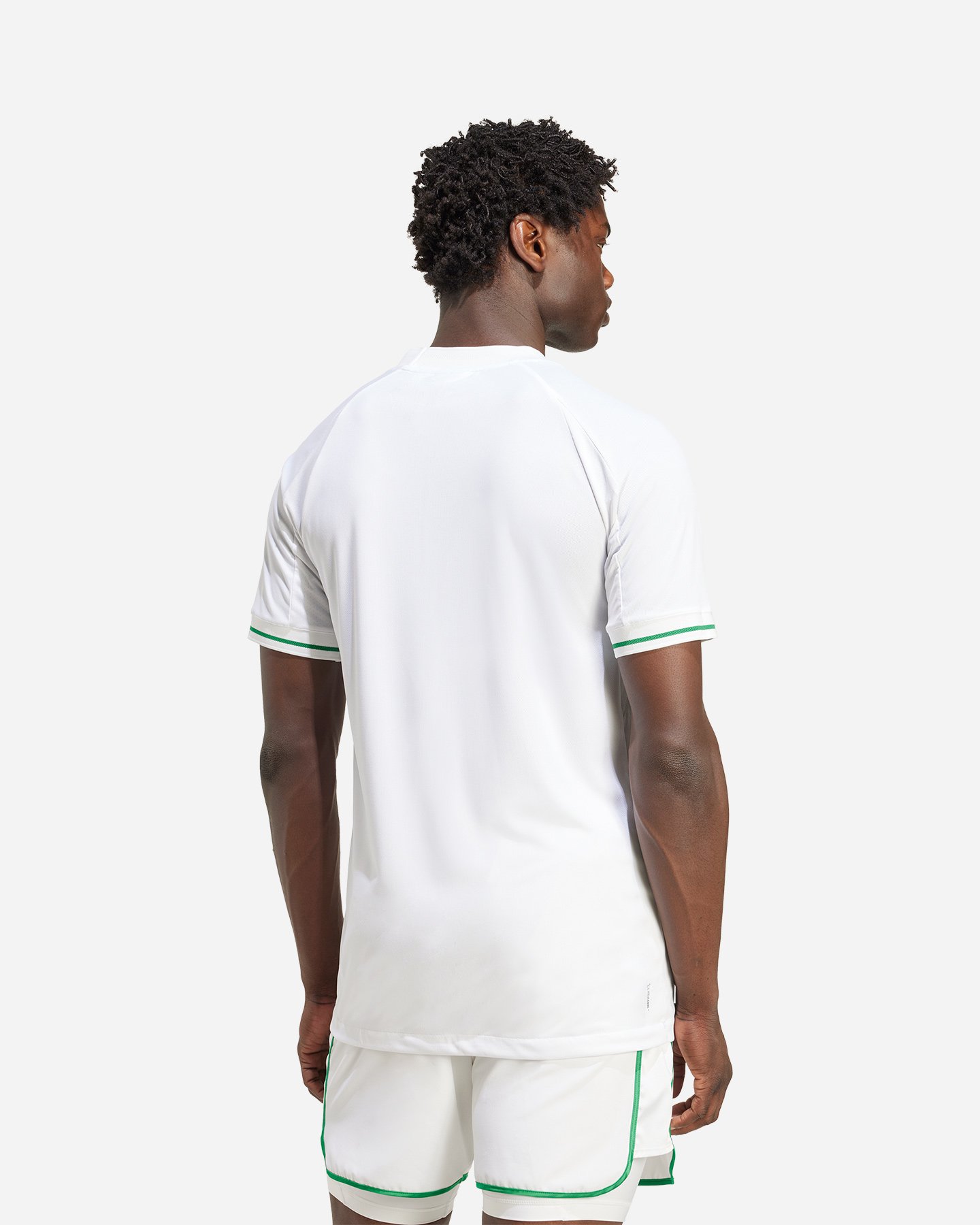 T-shirt tennis ADIDAS WIMBLEDON M - Bianco - 3 | Cisalfa Sport