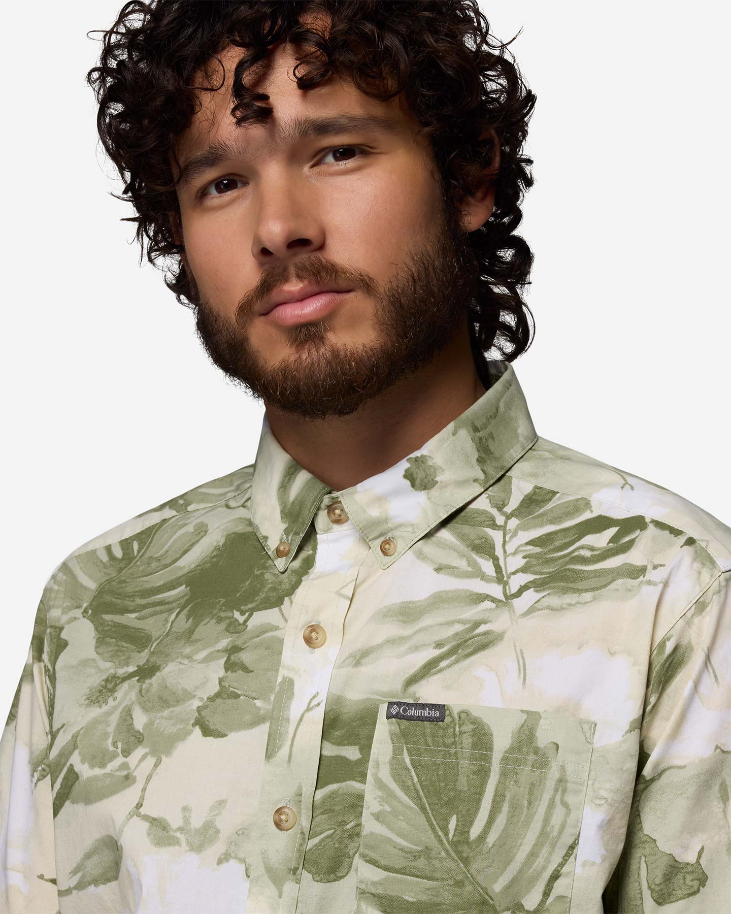 Camicia COLUMBIA RAPID RIVERS PRINTED M - Verde - 4 | Cisalfa Sport