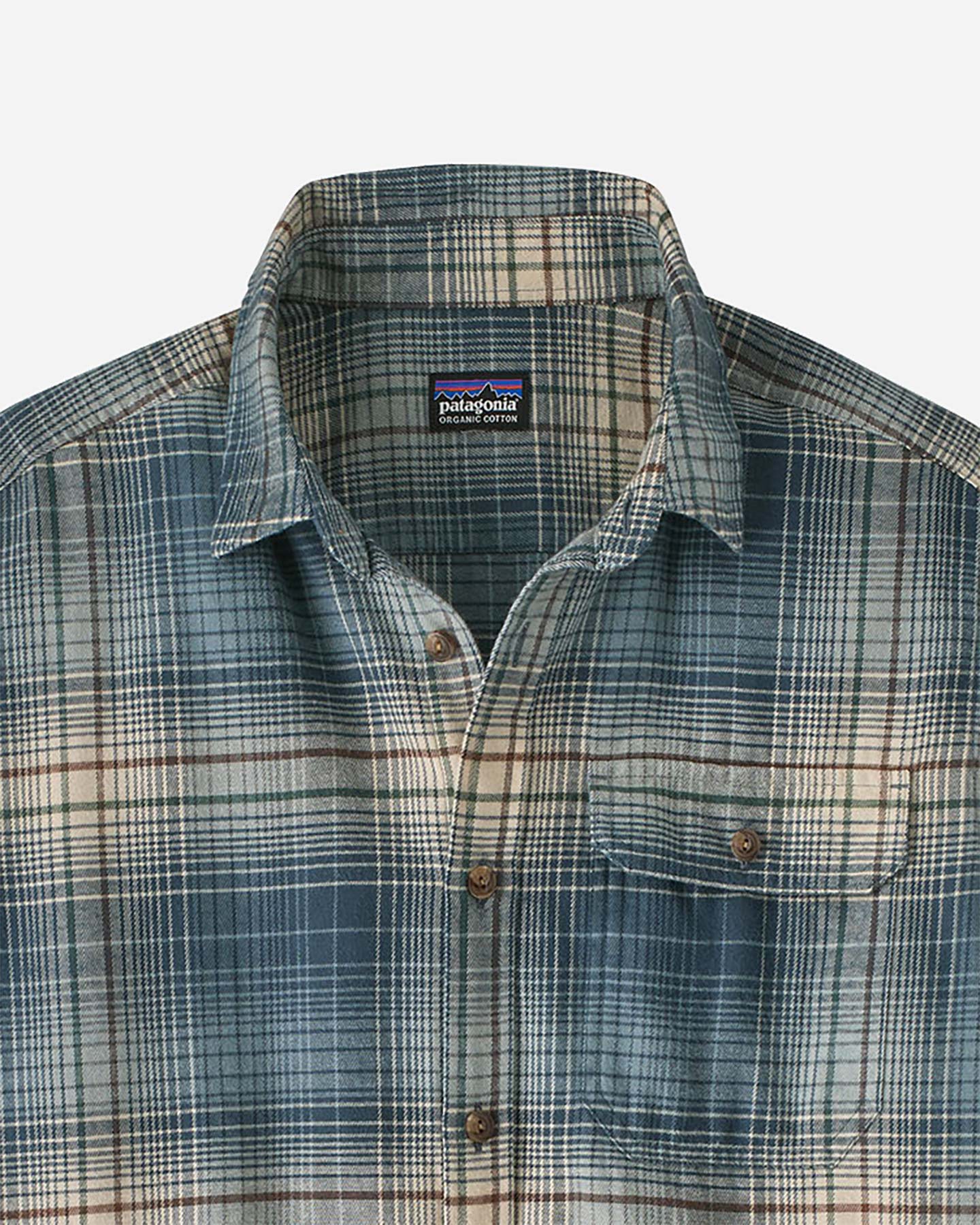 Camicia PATAGONIA FJORD FLANNEL M - Blu - 1 | Cisalfa Sport