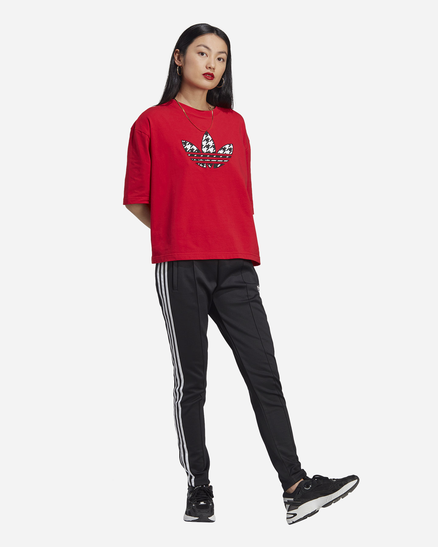 Pantalone ADIDAS ORIGINAL 3STRIPES W - Nero - 5 | Cisalfa Sport