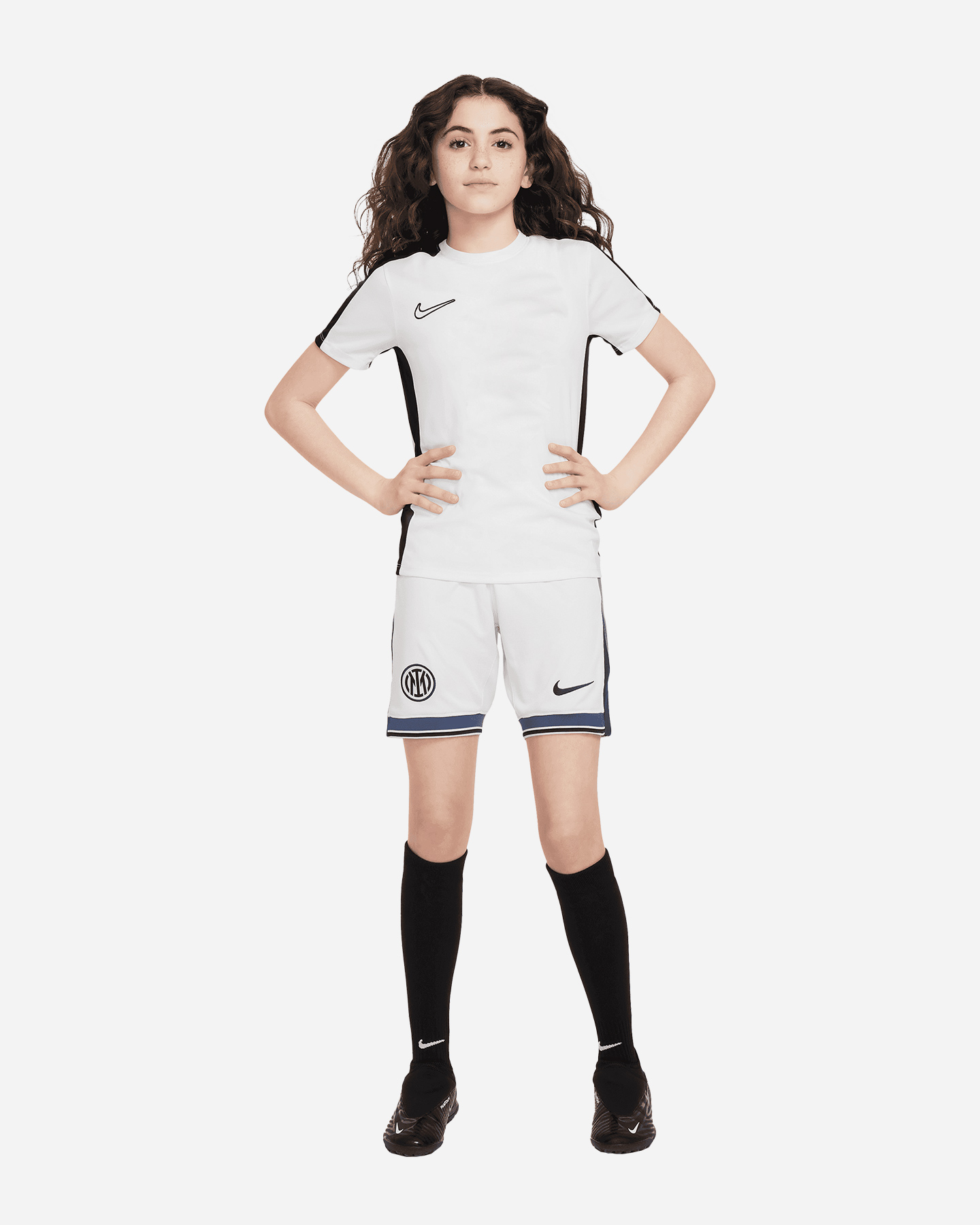 Pantaloncini calcio ufficiali NIKE INTER AWAY 24-25 JR - Color mix - 5 | Cisalfa Sport