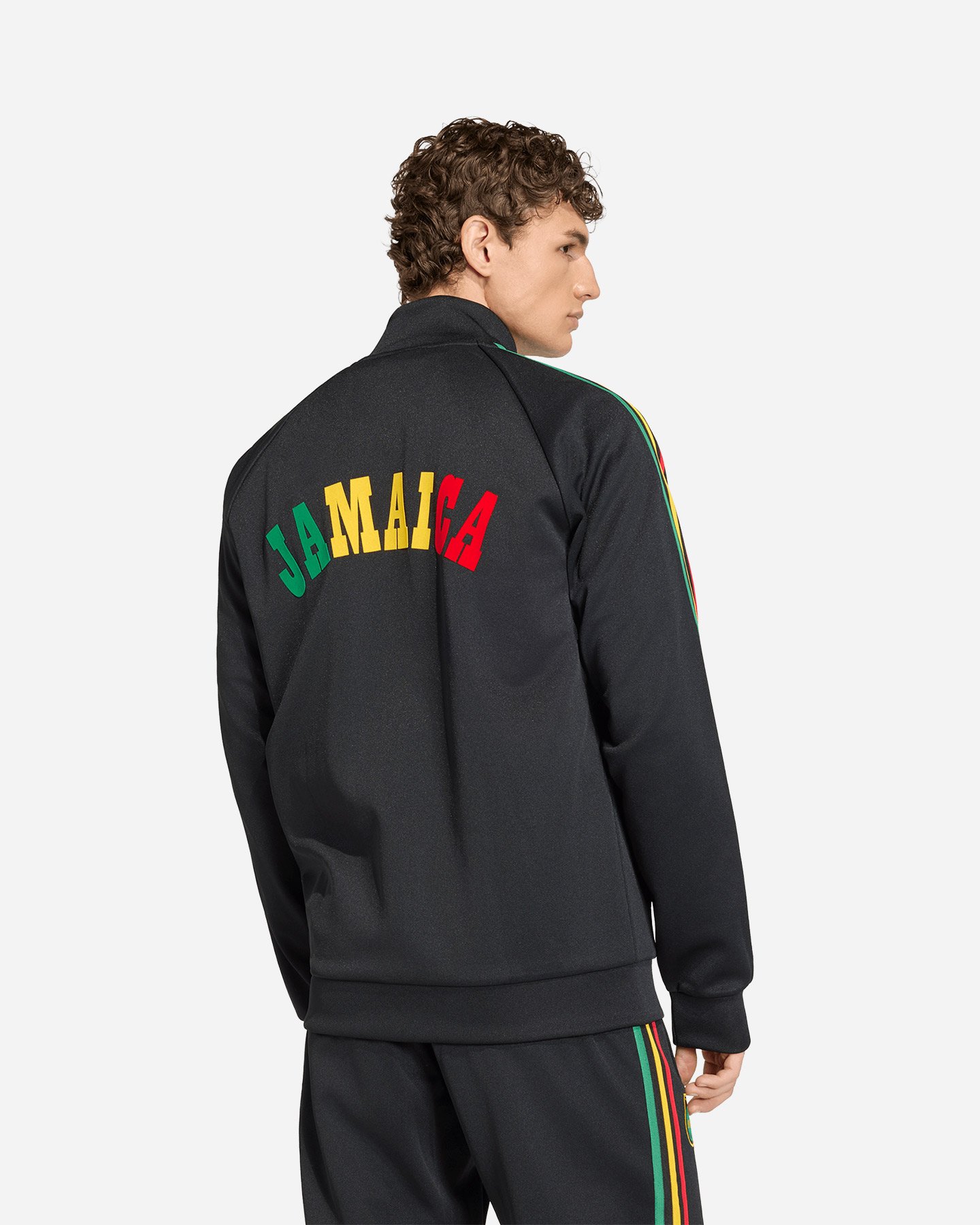 Felpa ADIDAS JAMAICA ORIGINALS M - Nero - 1 | Cisalfa Sport