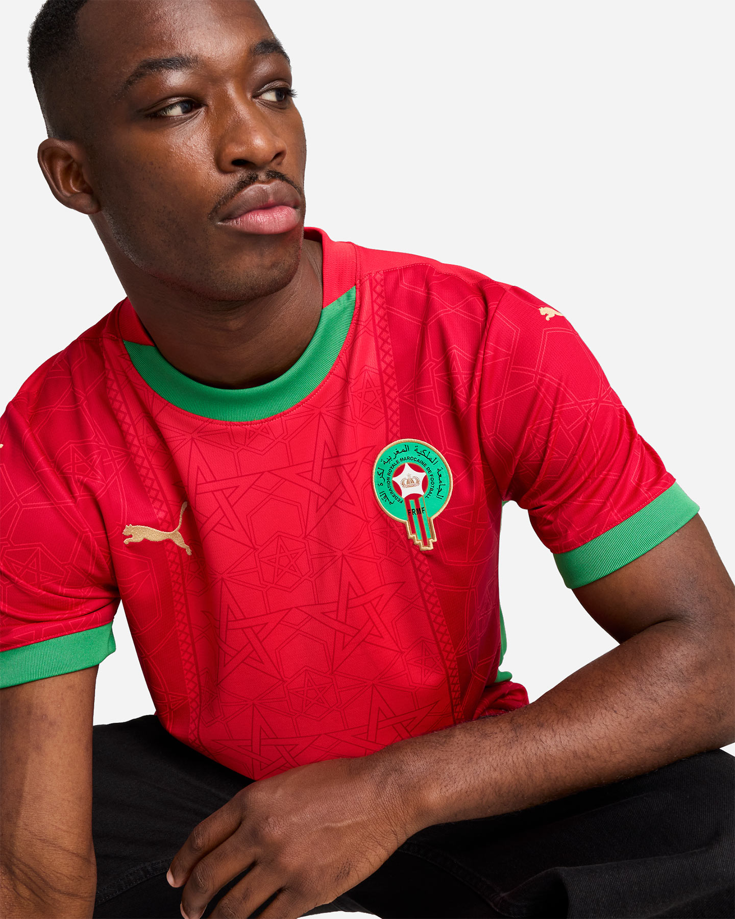 Maglia calcio ufficiale PUMA MAROCCO HOME REPLICA M - Color mix - 5 | Cisalfa Sport