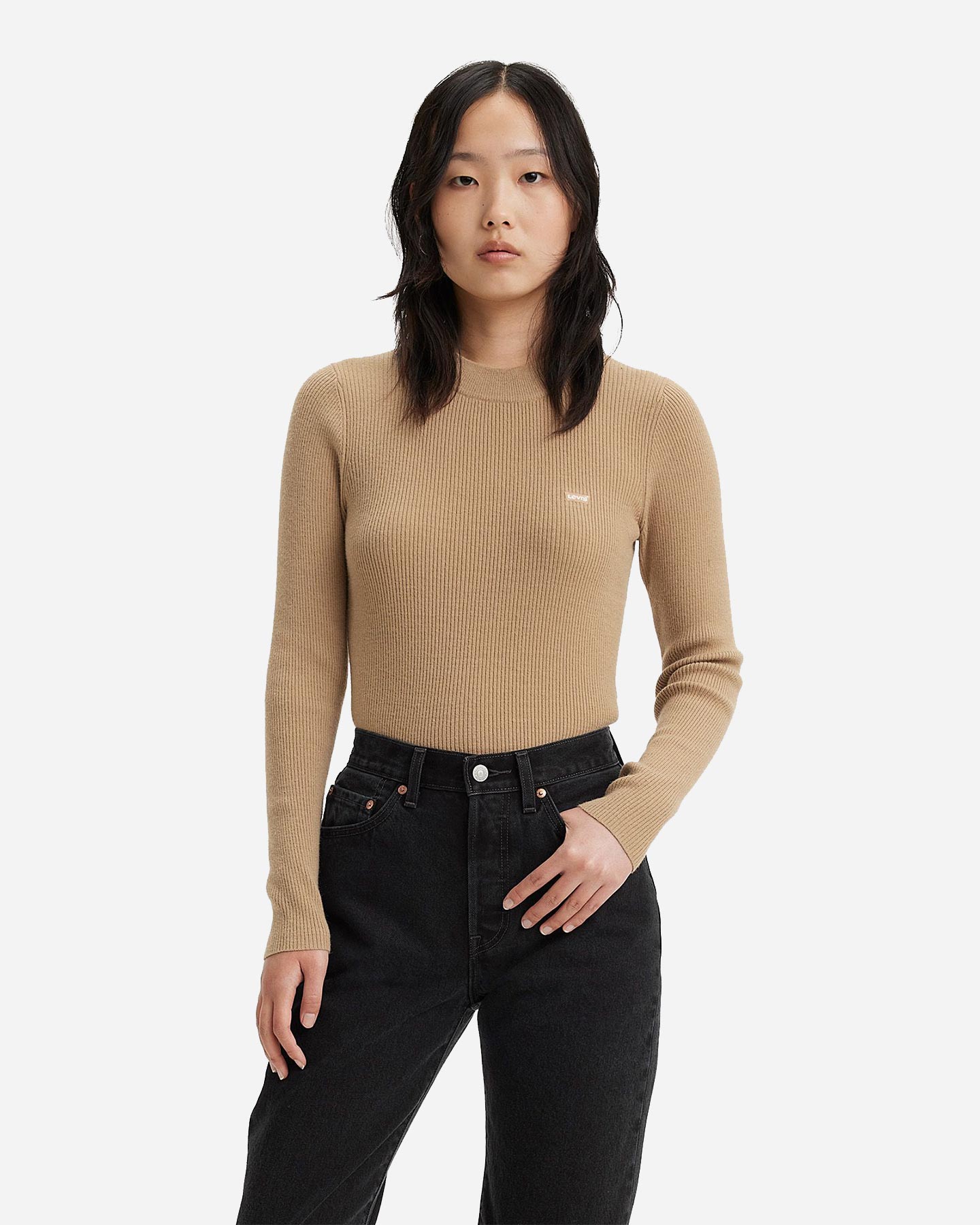 Maglione LEVI'S SMALL LOGO W - Beige - 0 | Cisalfa Sport