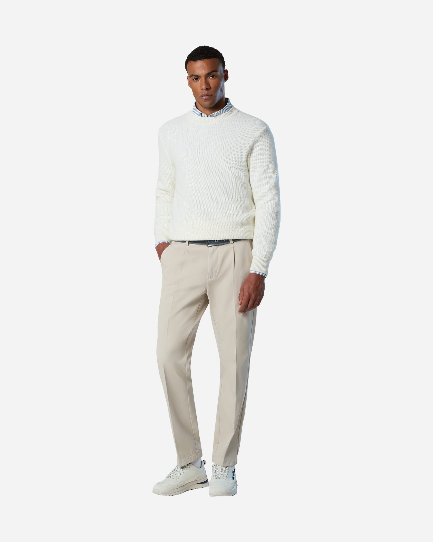 Maglione NORTH SAILS ECO CASHMERE M - Beige - 3 | Cisalfa Sport