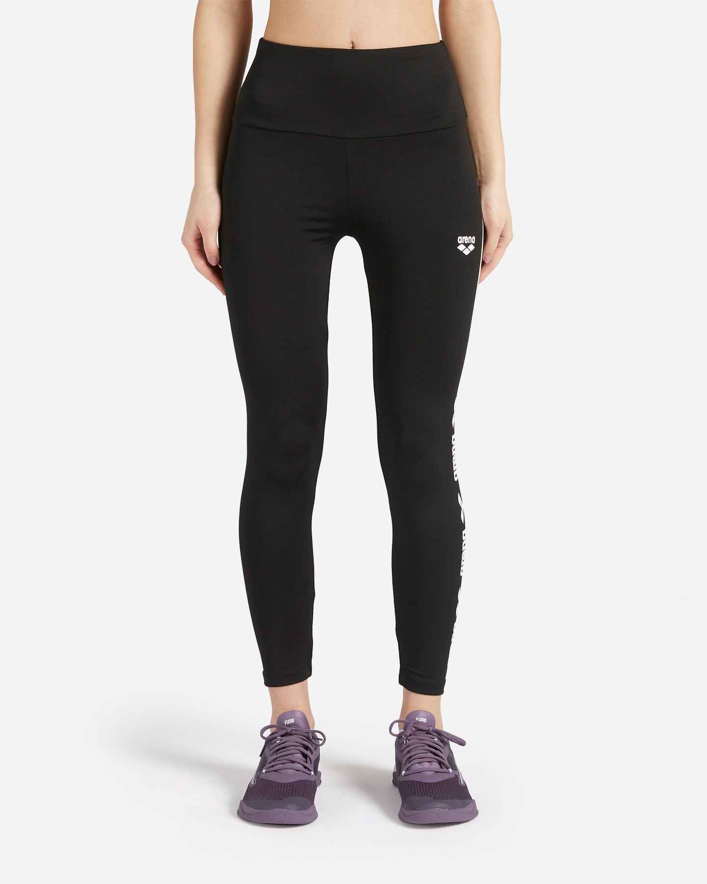 Leggings ARENA LOGO LINE W - Nero - 0 | Cisalfa Sport