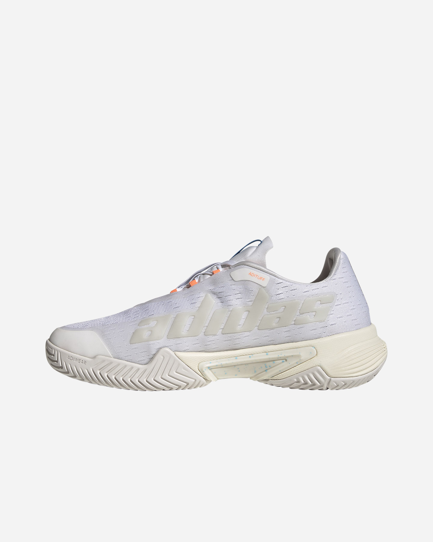 Scarpe tennis ADIDAS BARRICADE M - Bianco - 3 | Cisalfa Sport