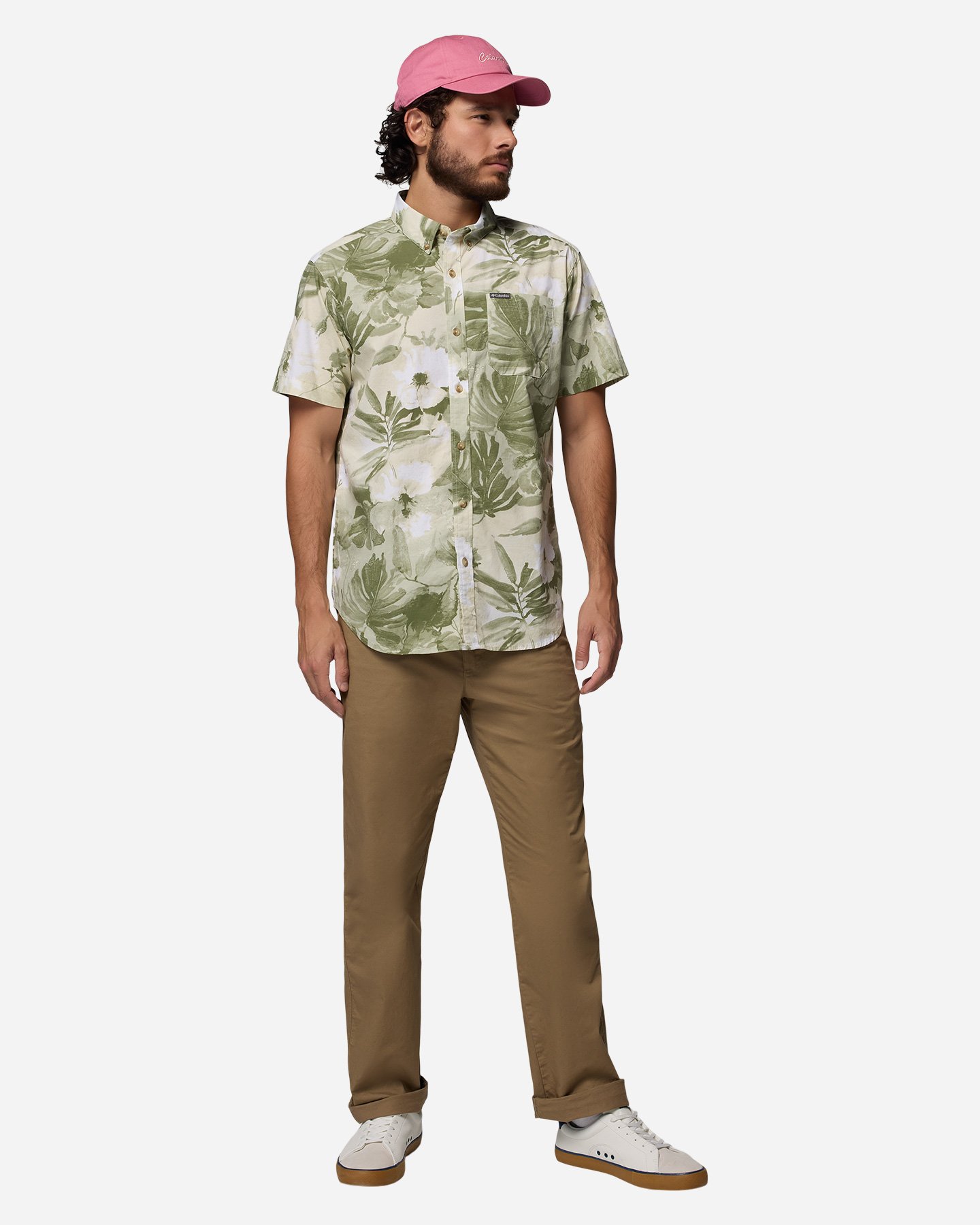 Camicia COLUMBIA RAPID RIVERS PRINTED M - Verde - 3 | Cisalfa Sport