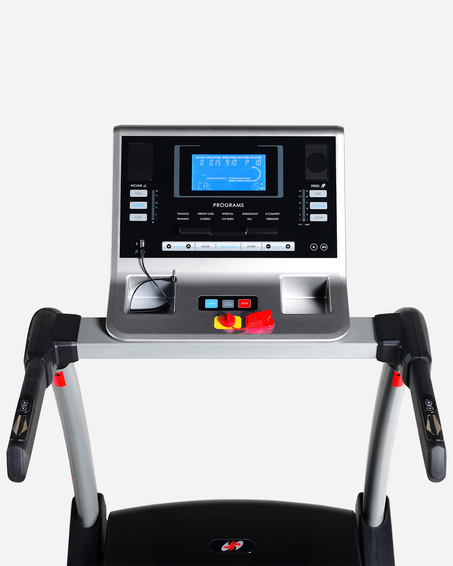 Tapis roulant CARNIELLI HP TRAIL - Nero - 2 | Cisalfa Sport