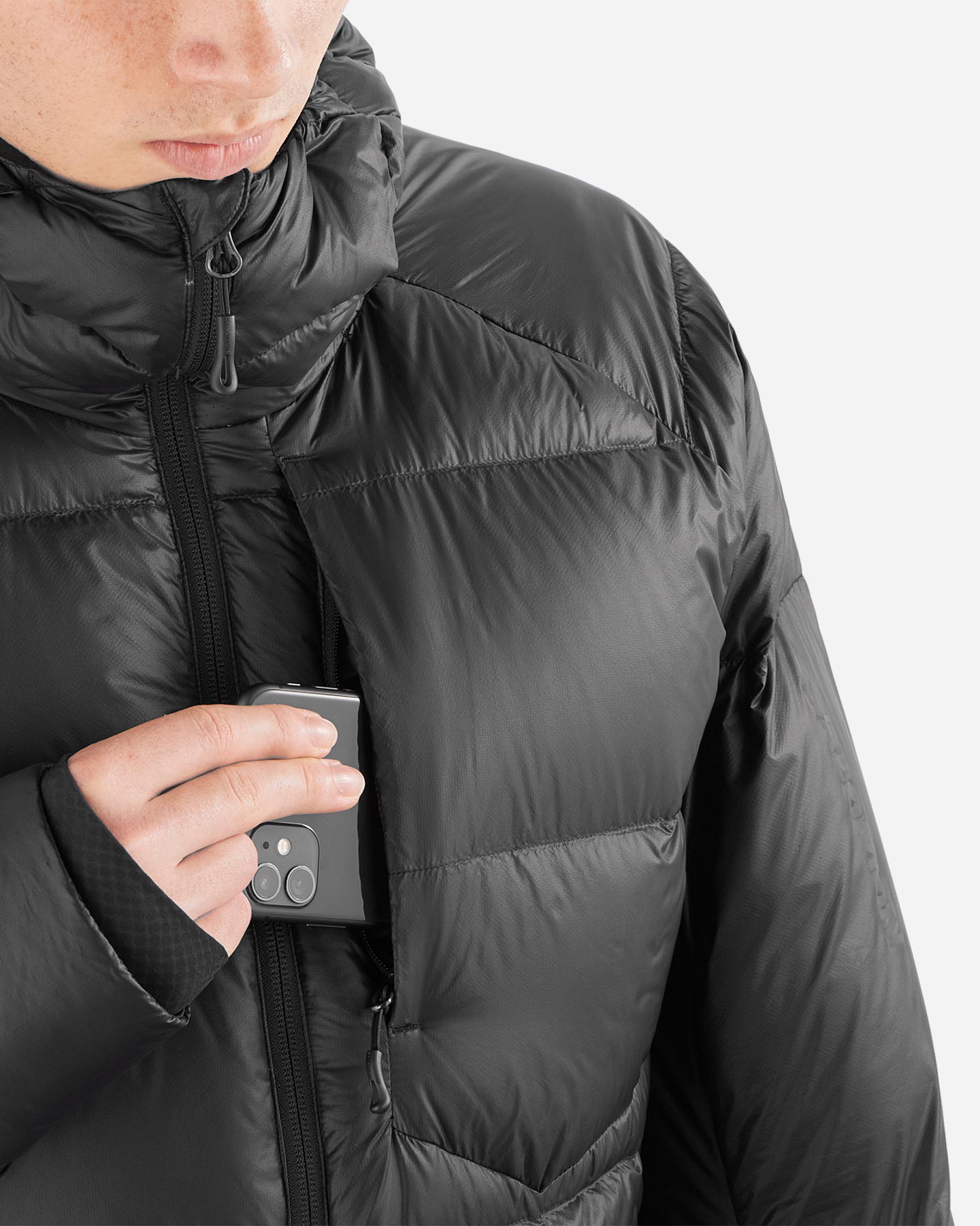 Piumino SALOMON OUTLINE M - Nero - 4 | Cisalfa Sport