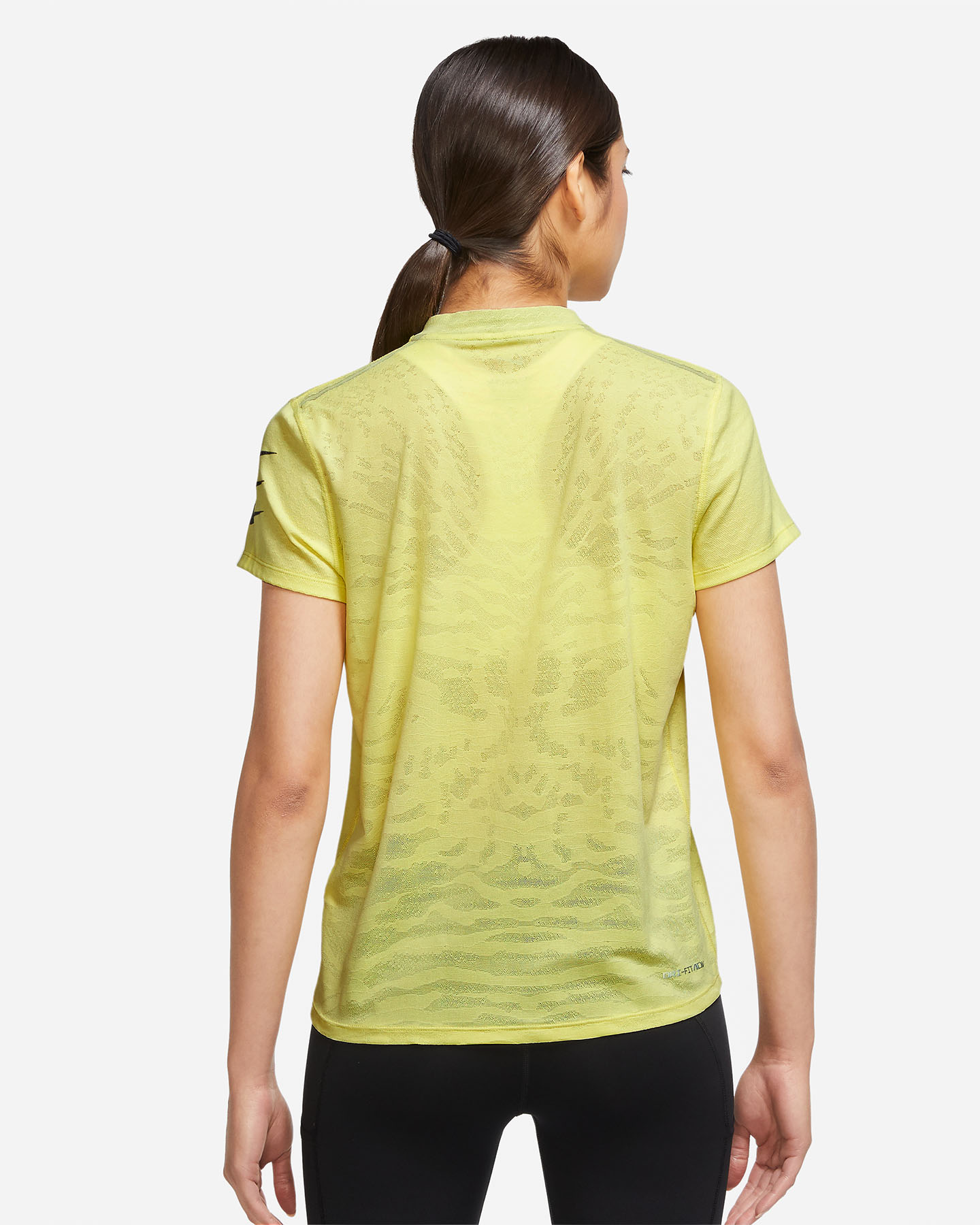 T-shirt running NIKE DRI FIT ADV RUN DIVISION W - Nero - 1 | Cisalfa Sport