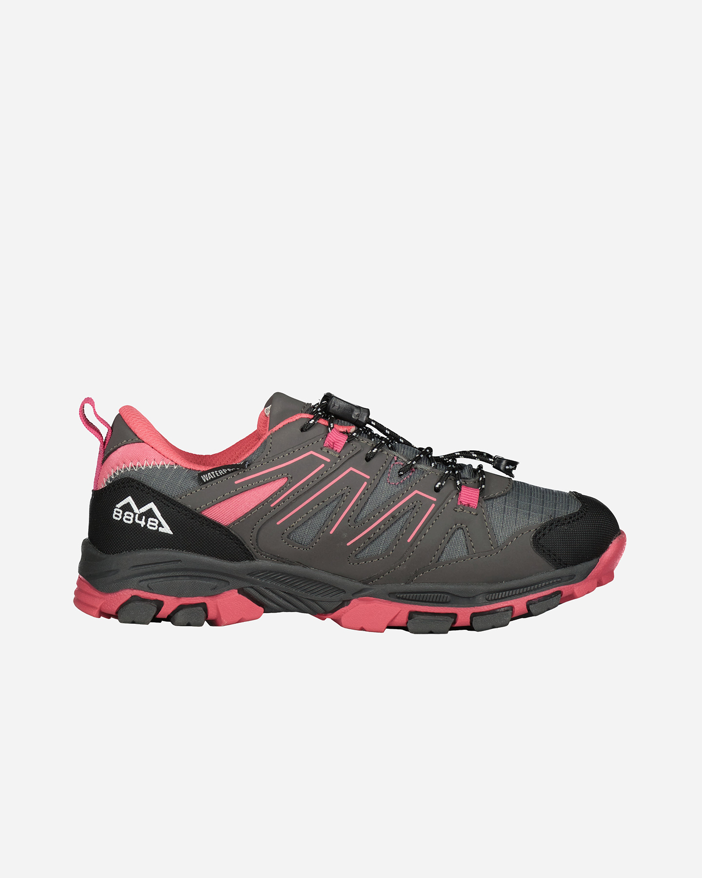 8848 Teide Low Wp Jr - Scarpe Trekking - Grigio