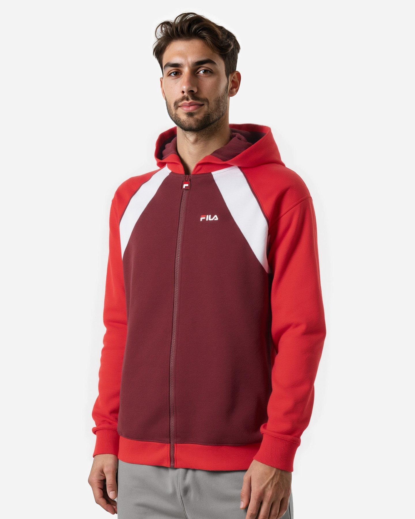 Felpa FILA ATHLETIC DYNAMISM M - Rosso - 3 | Cisalfa Sport