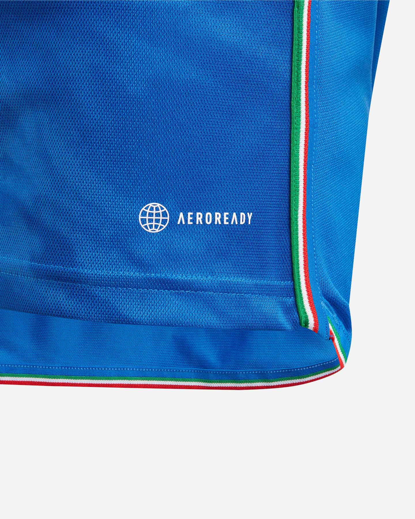 Maglia calcio ufficiale ADIDAS ITALIA HOME JR - Blu - 3 | Cisalfa Sport