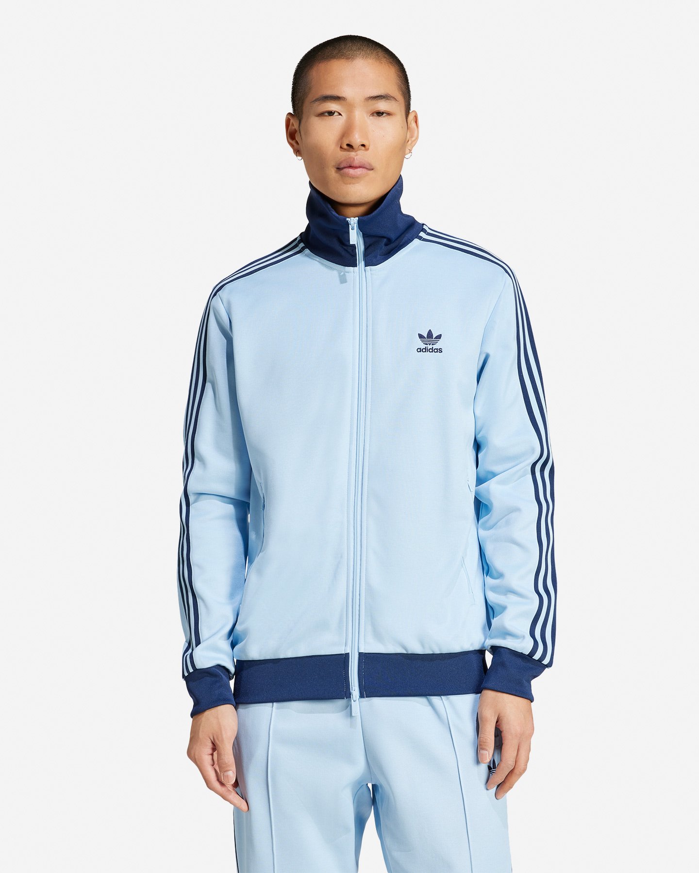Felpa ADIDAS BECKENBAUER M - Azzurro - 1 | Cisalfa Sport
