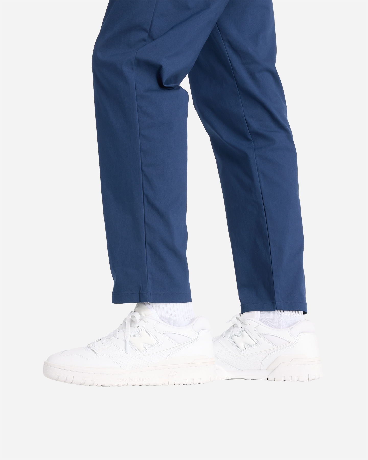 Pantalone NEW BALANCE TWILL TAPERED M - Blu Navy - 4 | Cisalfa Sport