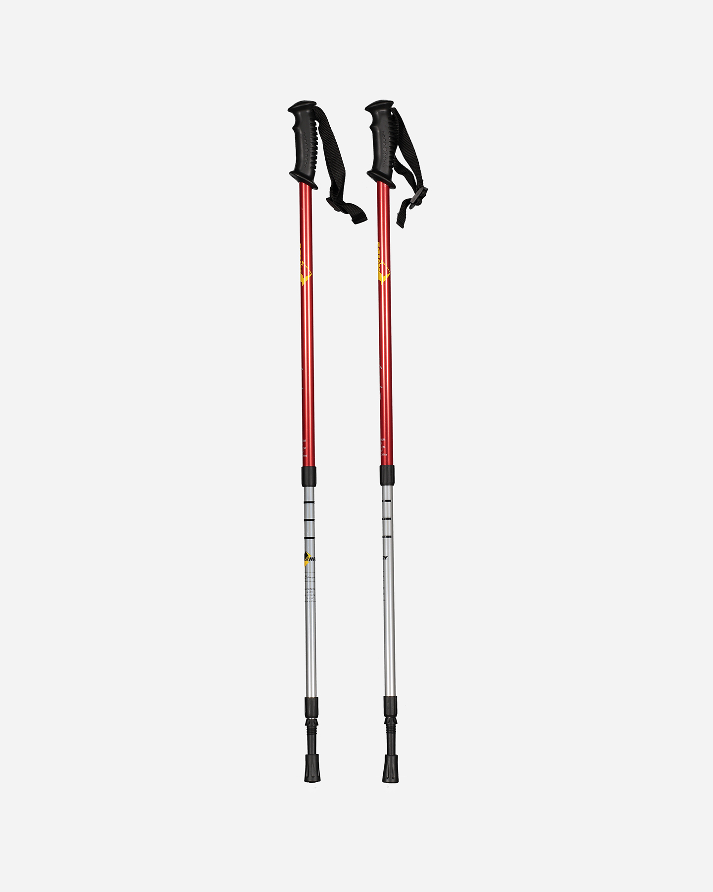 Bastoncini trekking ANDE SPLUGA - Rosso - 1 | Cisalfa Sport