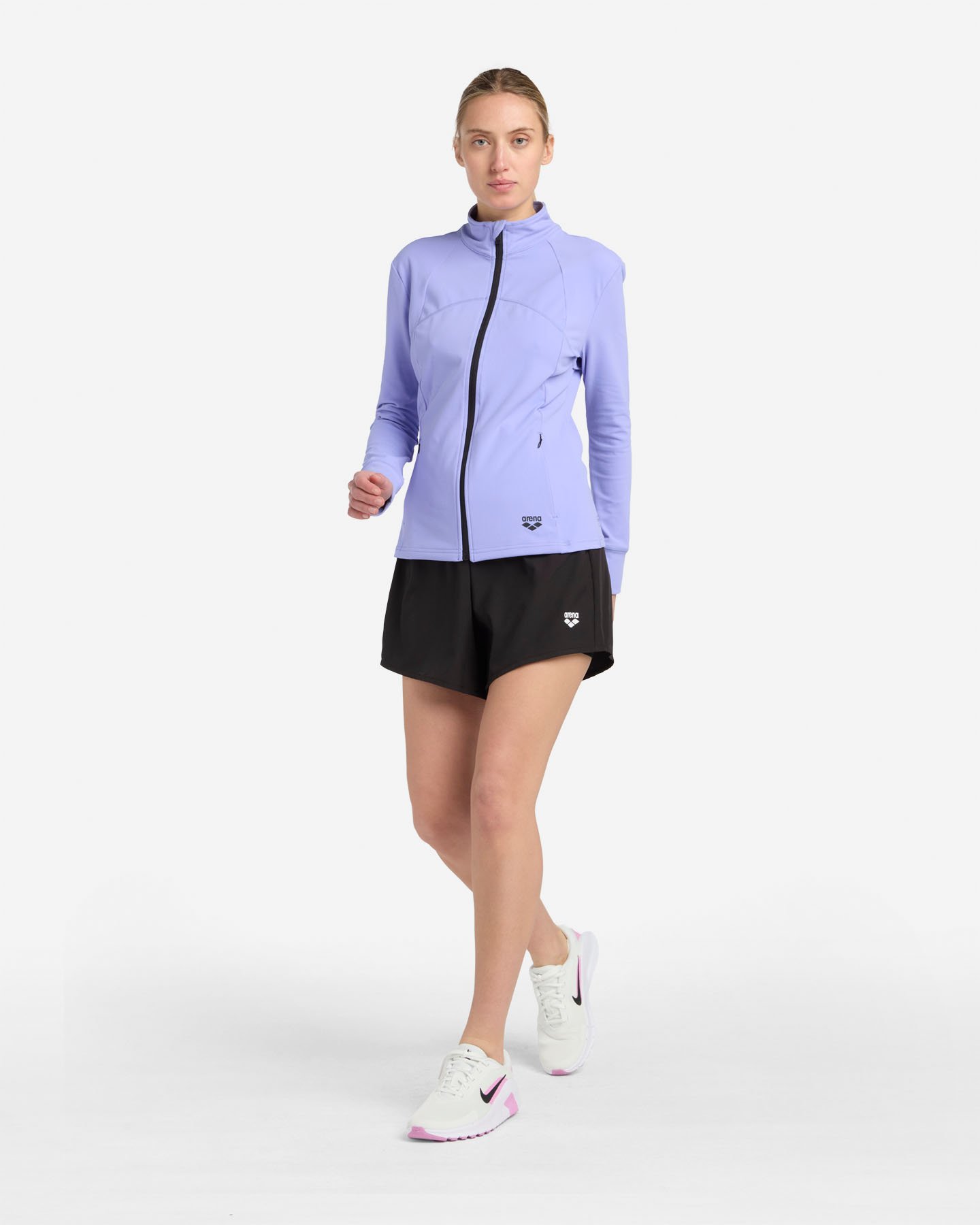 Felpa training ARENA ESSENTIAL MOVE W - Lilla - 2 | Cisalfa Sport