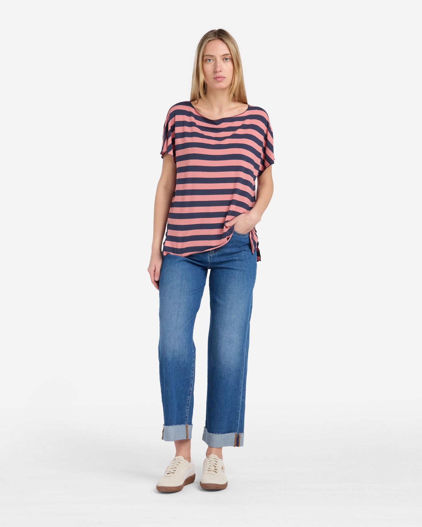 T-shirt DACK'S ESSENTIAL W - Blu - 4 | Cisalfa Sport