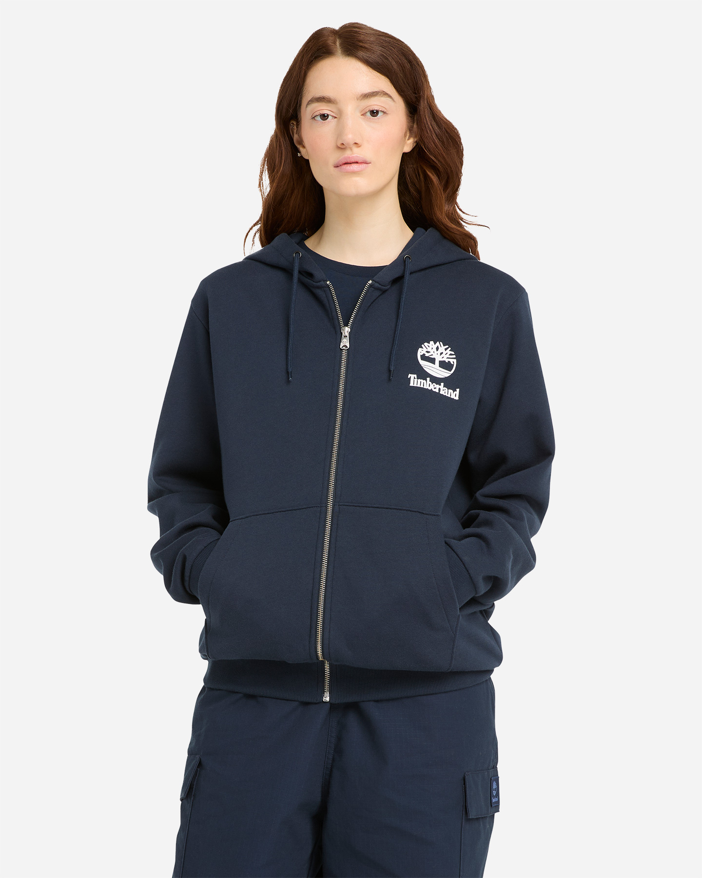 Felpa TIMBERLAND SMALL LOGO M - Blu - 1 | Cisalfa Sport