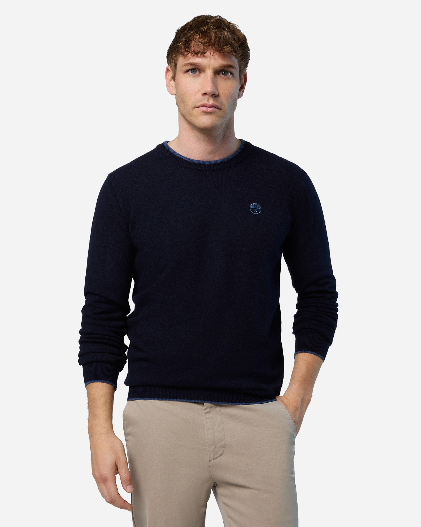 Maglione NORTH SAILS ECO CASHMERE M - Blu Navy - 3 | Cisalfa Sport