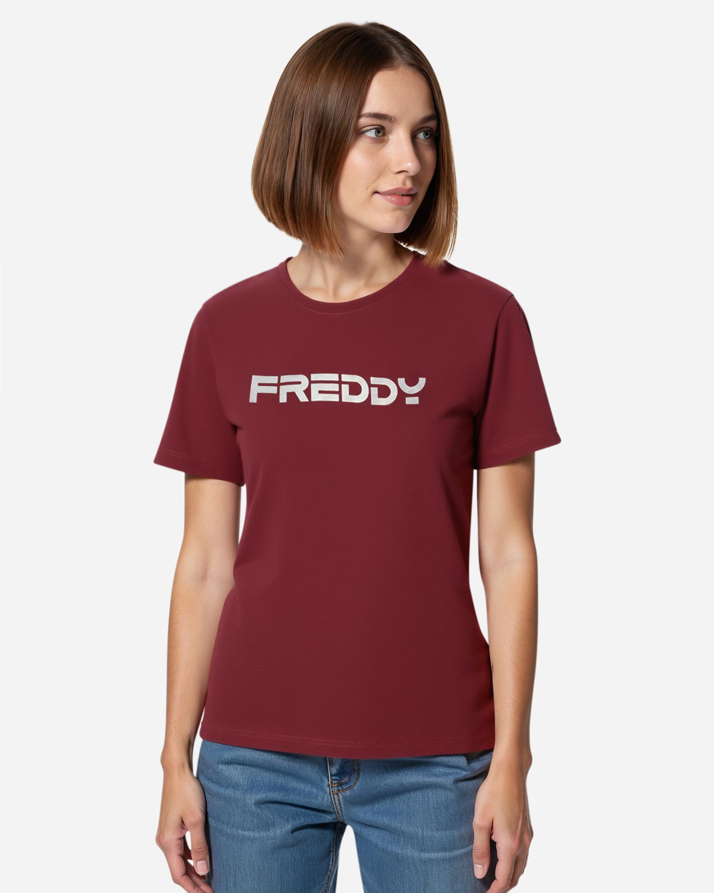 T-shirt FREDDY BIG LOGO OLOGRAFICO W - Viola - 3 | Cisalfa Sport