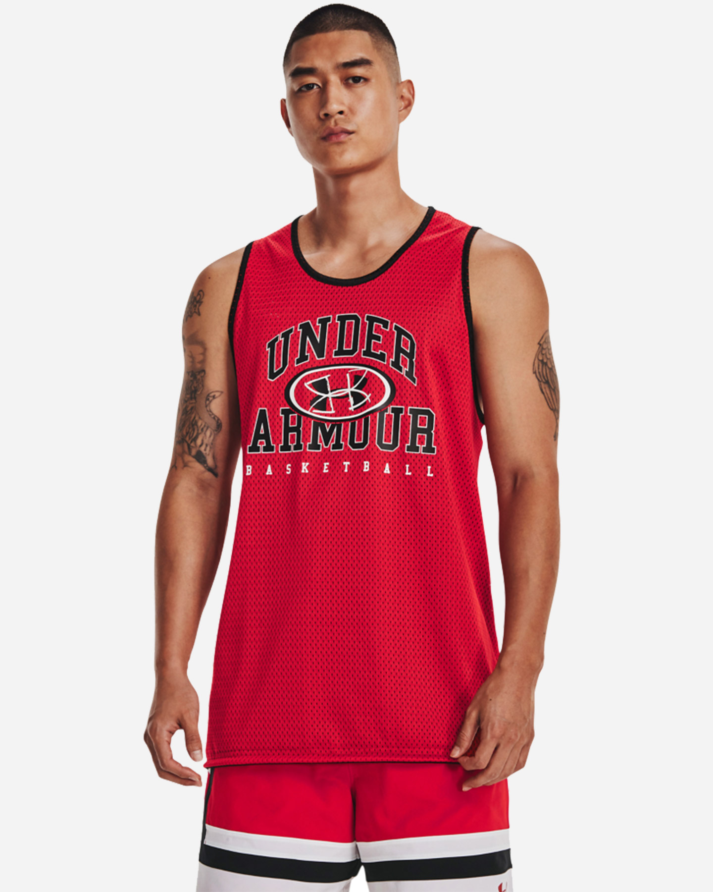 Maglia basket UNDER ARMOUR REV BASELINE M - Nero - 2 | Cisalfa Sport