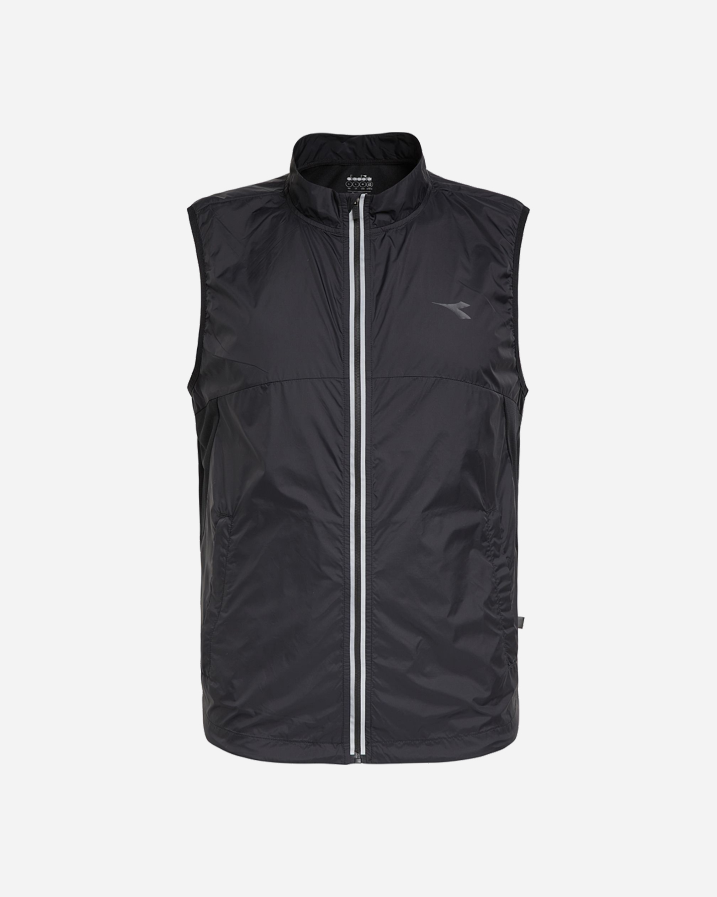 Giacca running DIADORA PACKABLE M - Nero - 0 | Cisalfa Sport