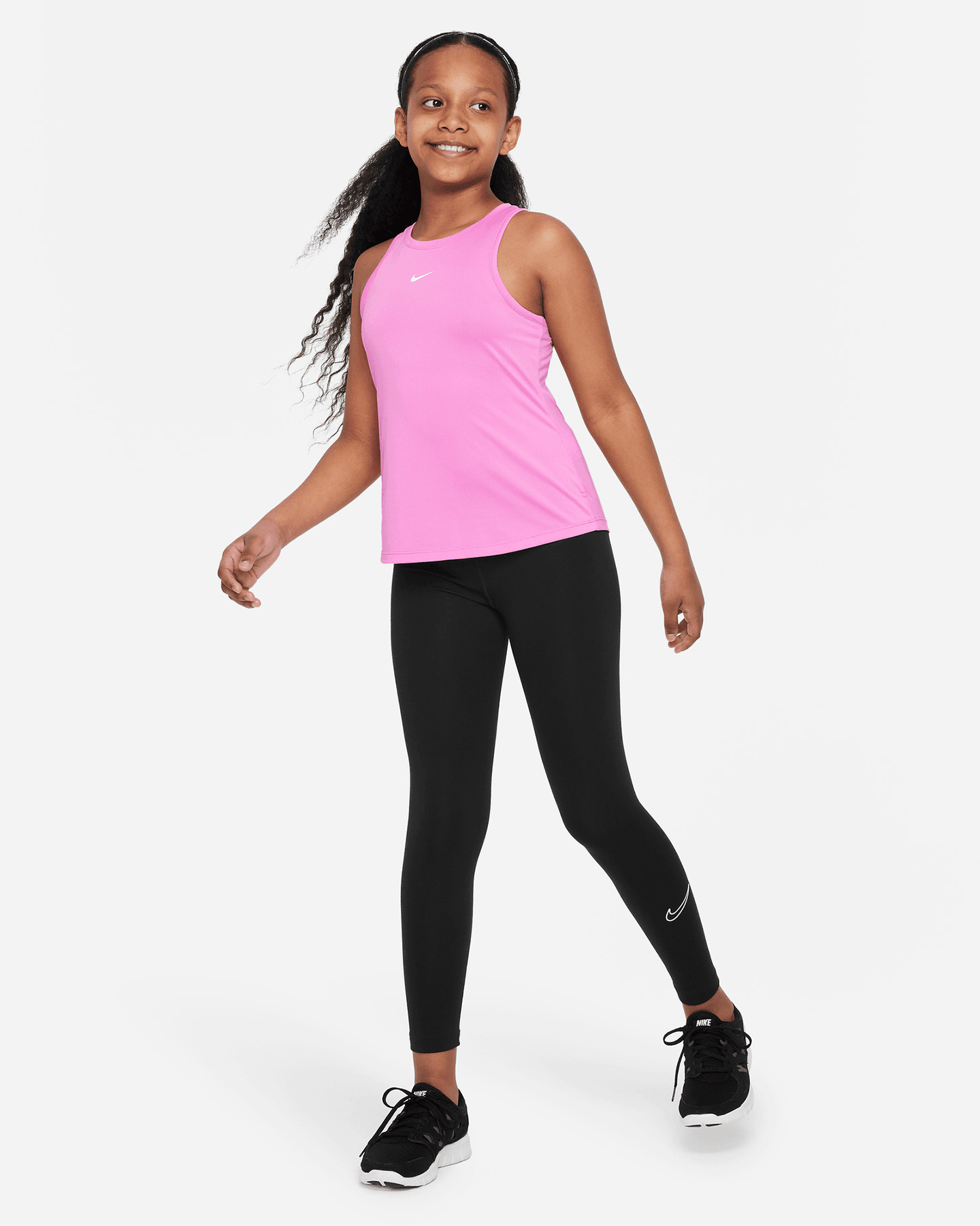 Canotta NIKE DRI FIT JR - Rosa - 3 | Cisalfa Sport