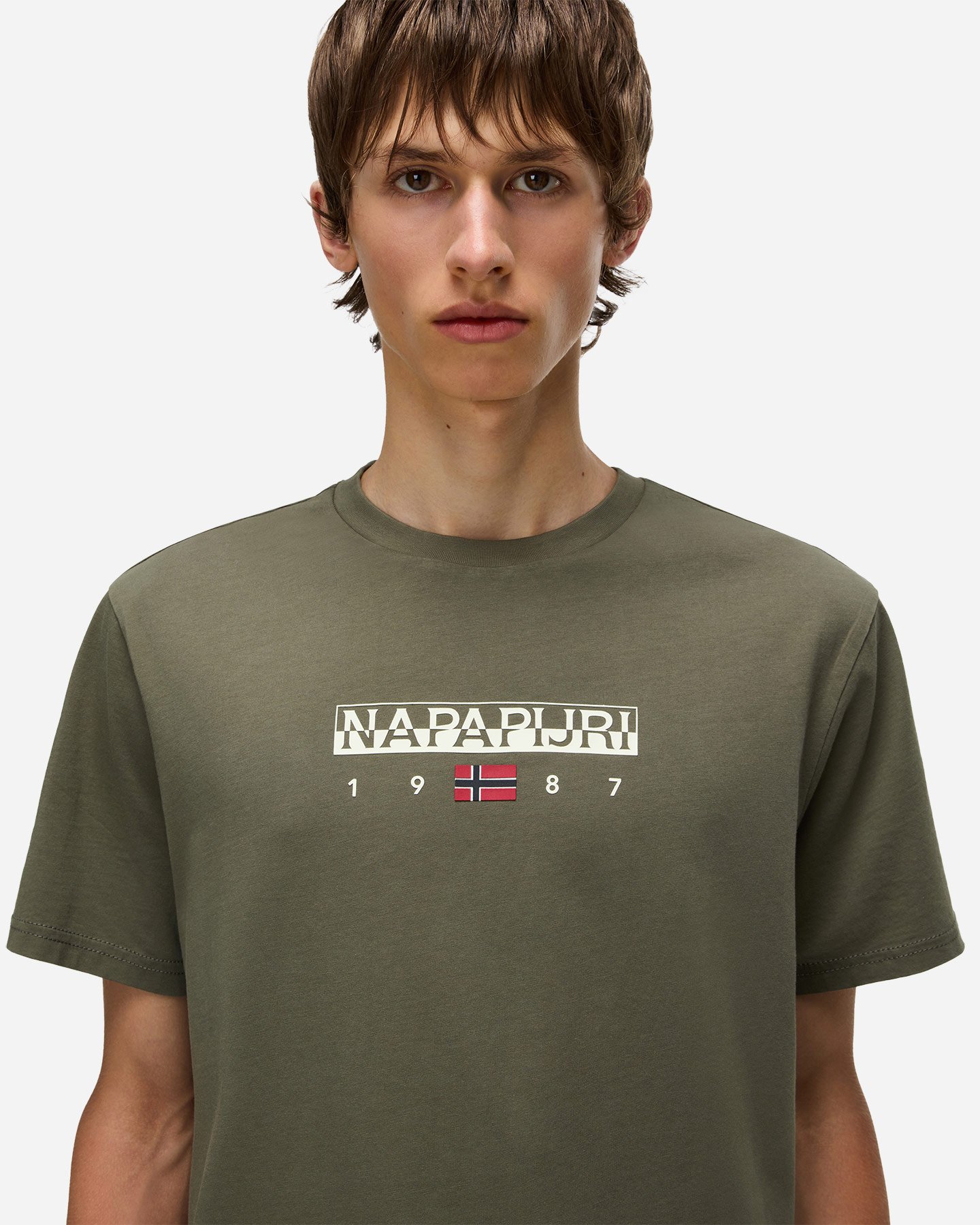 T-shirt NAPAPIJRI BANDIERA M - Verde - 4 | Cisalfa Sport