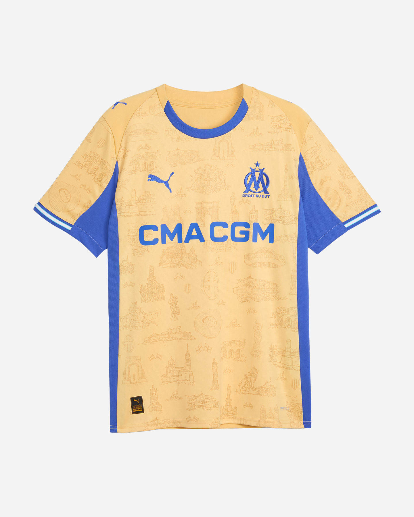 Puma Marsiglia Special Edition 26 M - Maglia Calcio Ufficiale - Uomo - Color Mix