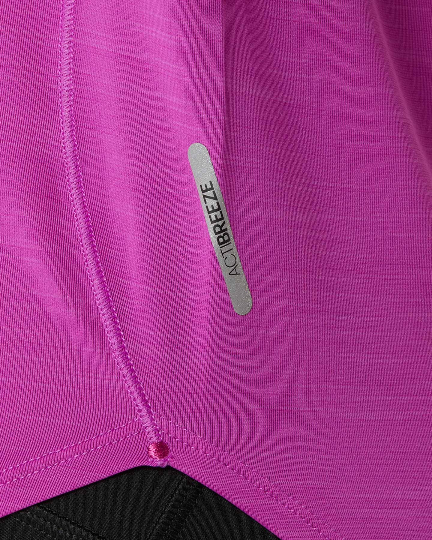 T-shirt running ASICS ROAD W - Rosso - 4 | Cisalfa Sport