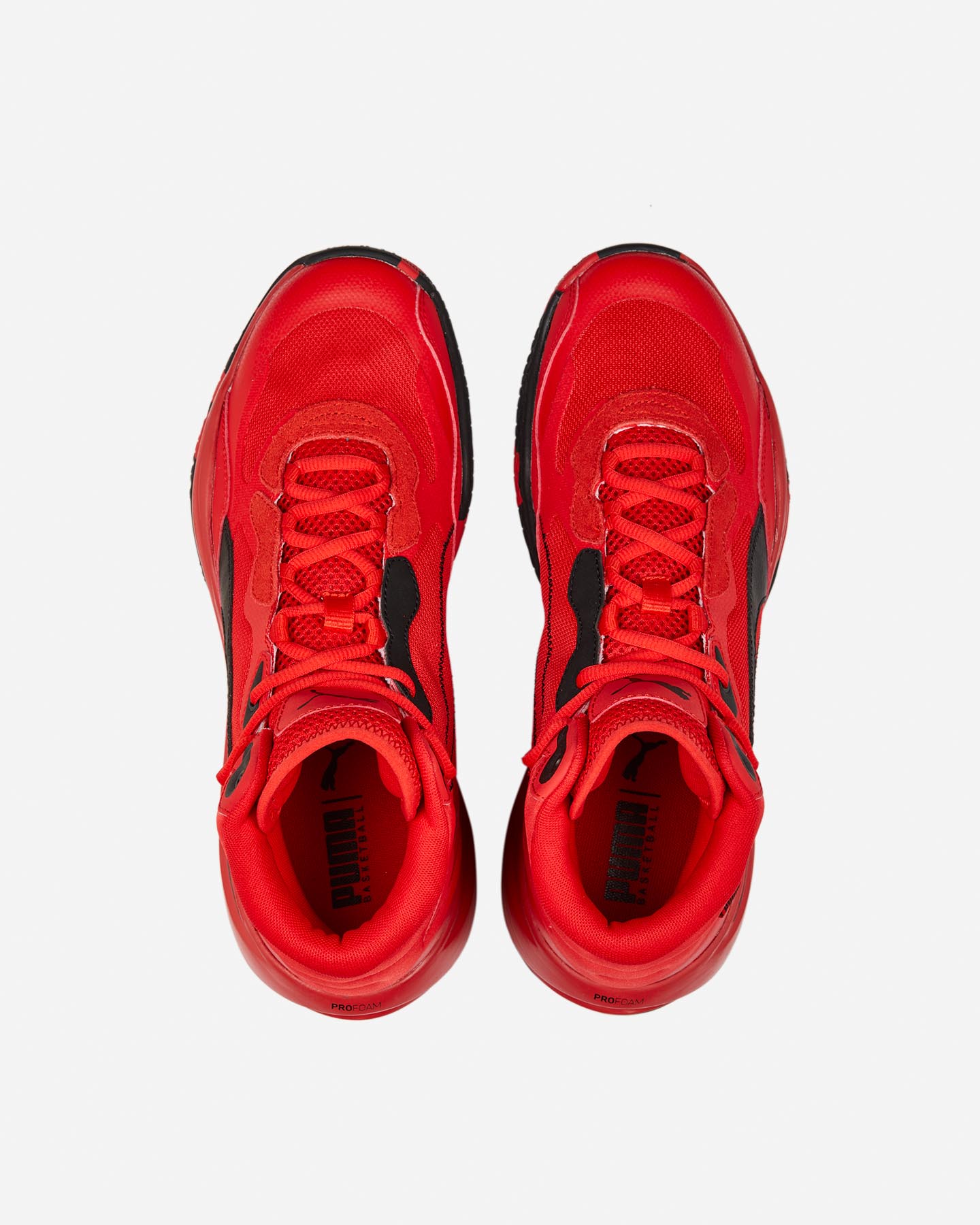 Scarpe basket PUMA PLAYMAKER PRO MID M - Rosso - 3 | Cisalfa Sport