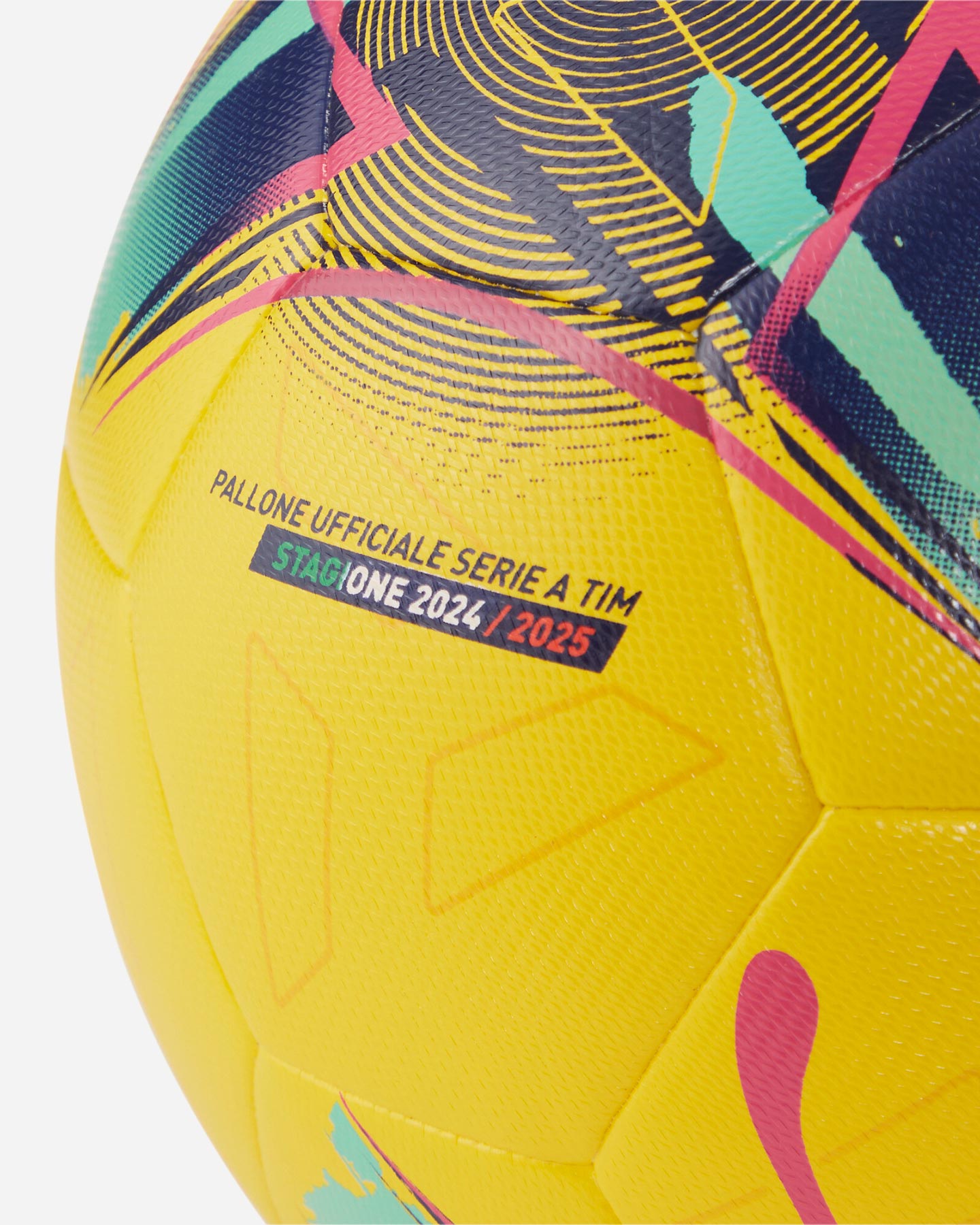 Pallone calcio misura 5 PUMA ORBITA SERIE A HI-VIS 24-25 SZ 5  - Bianco - 2 | Cisalfa Sport