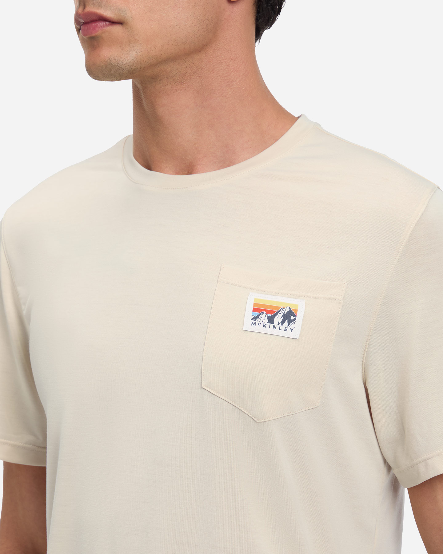 T-shirt MCKINLEY EELIS M - Beige - 3 | Cisalfa Sport